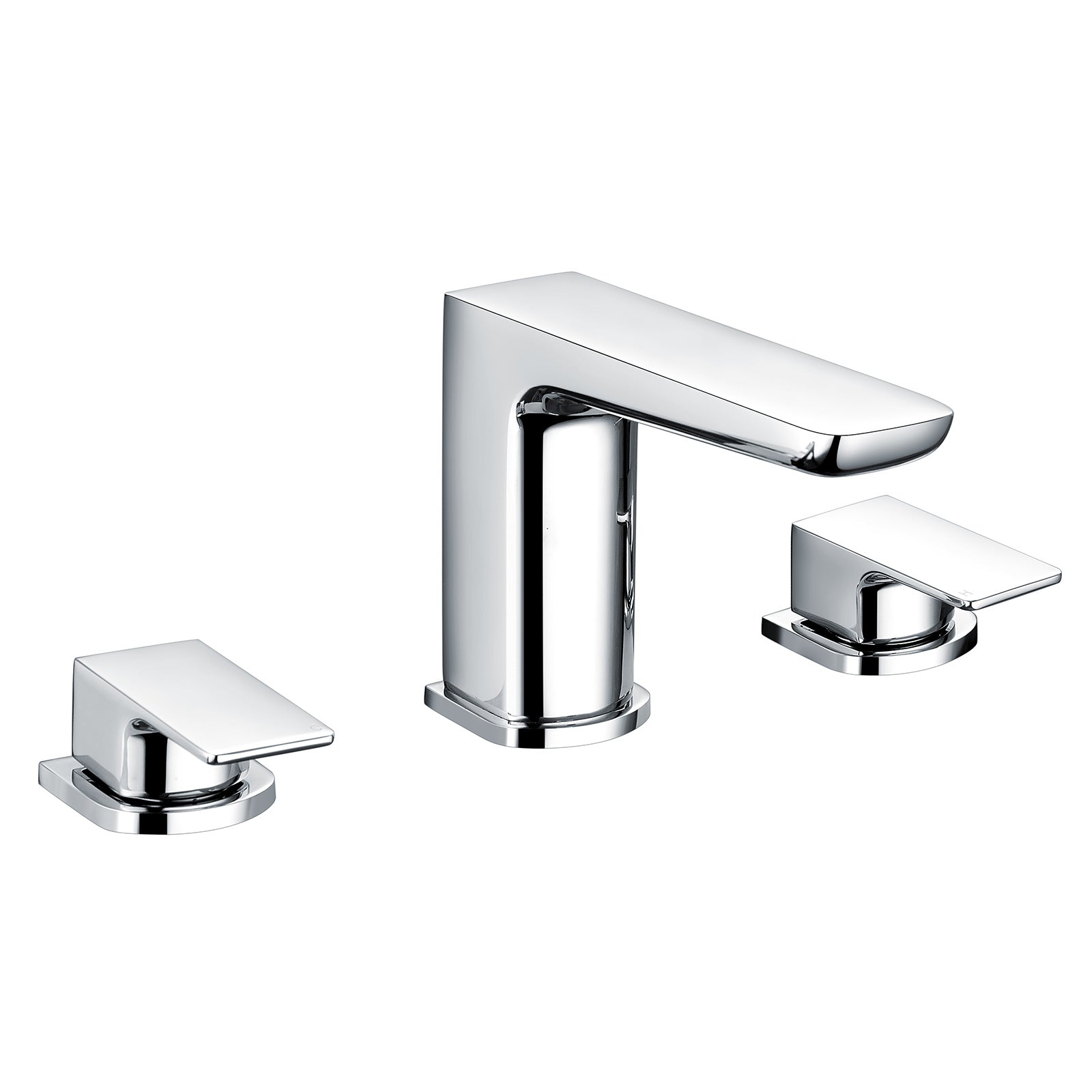 Astra Designer Chrome Bath Tub Filler Taps Basin Mixer 3 Tap Hole Deck Mounted