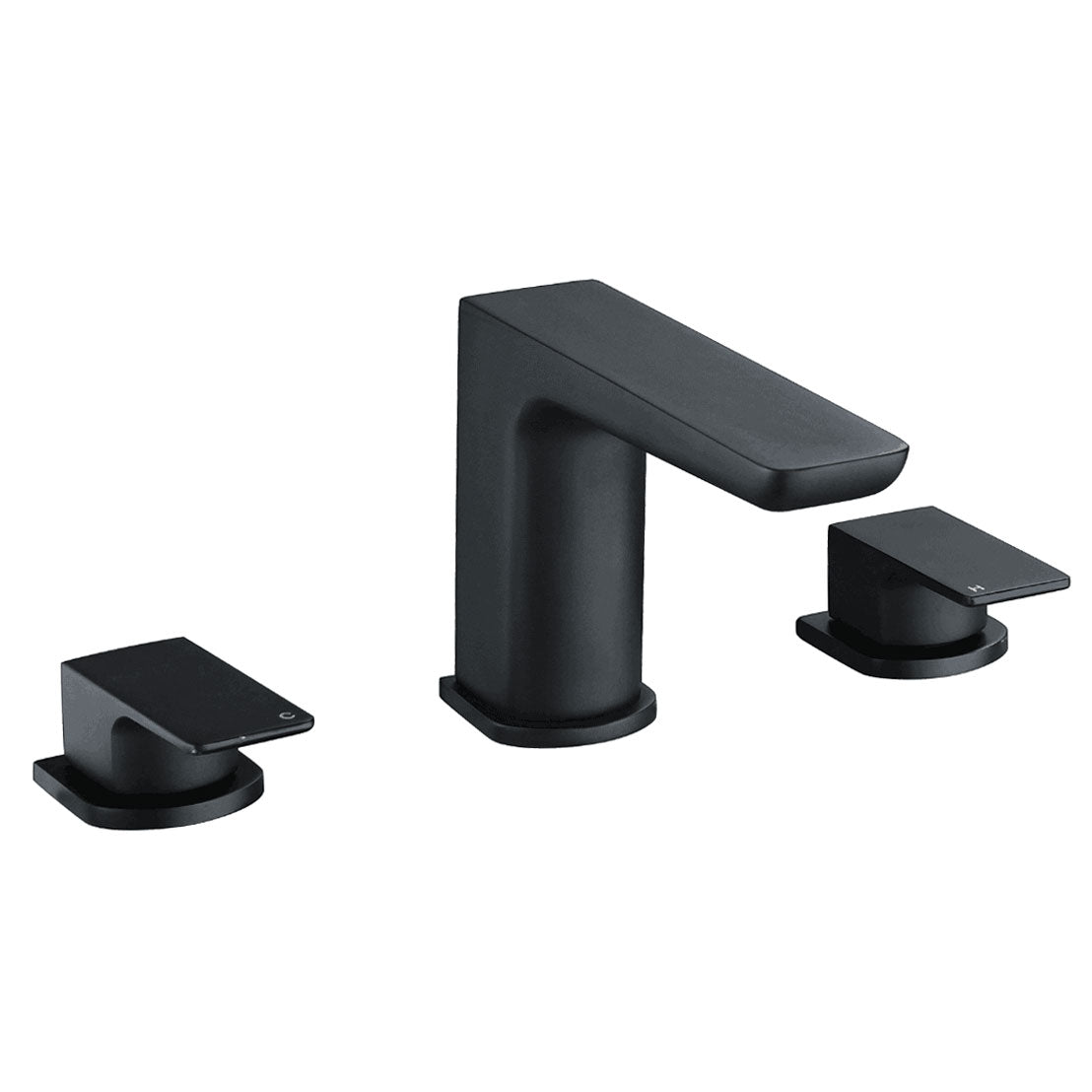 Astra Bath Filler Mixer Taps Matte Black