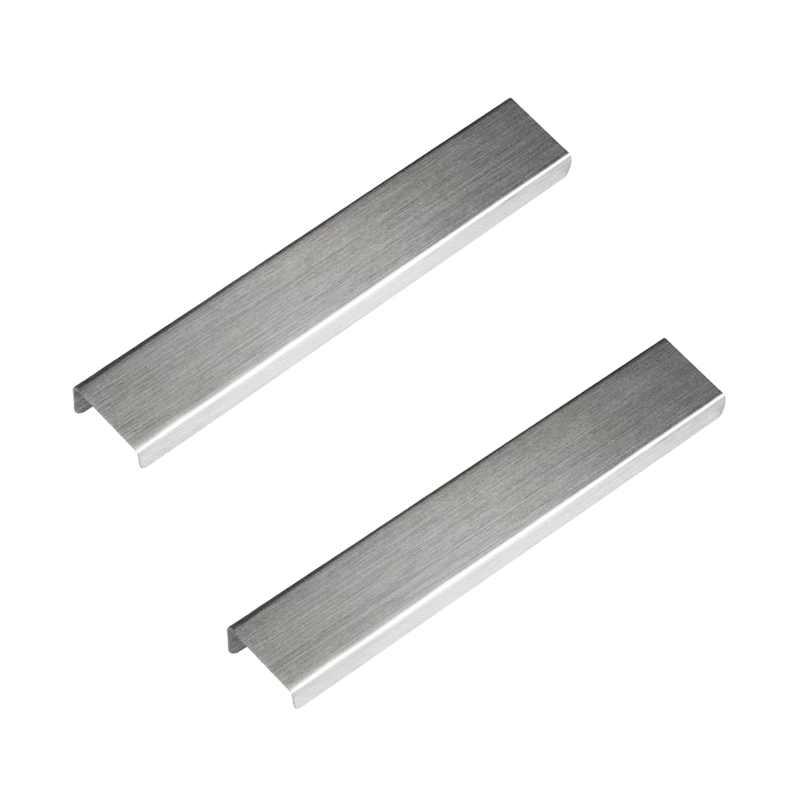 Bretford Brushed Silver Handles for Vanity With Fixing (Pair)