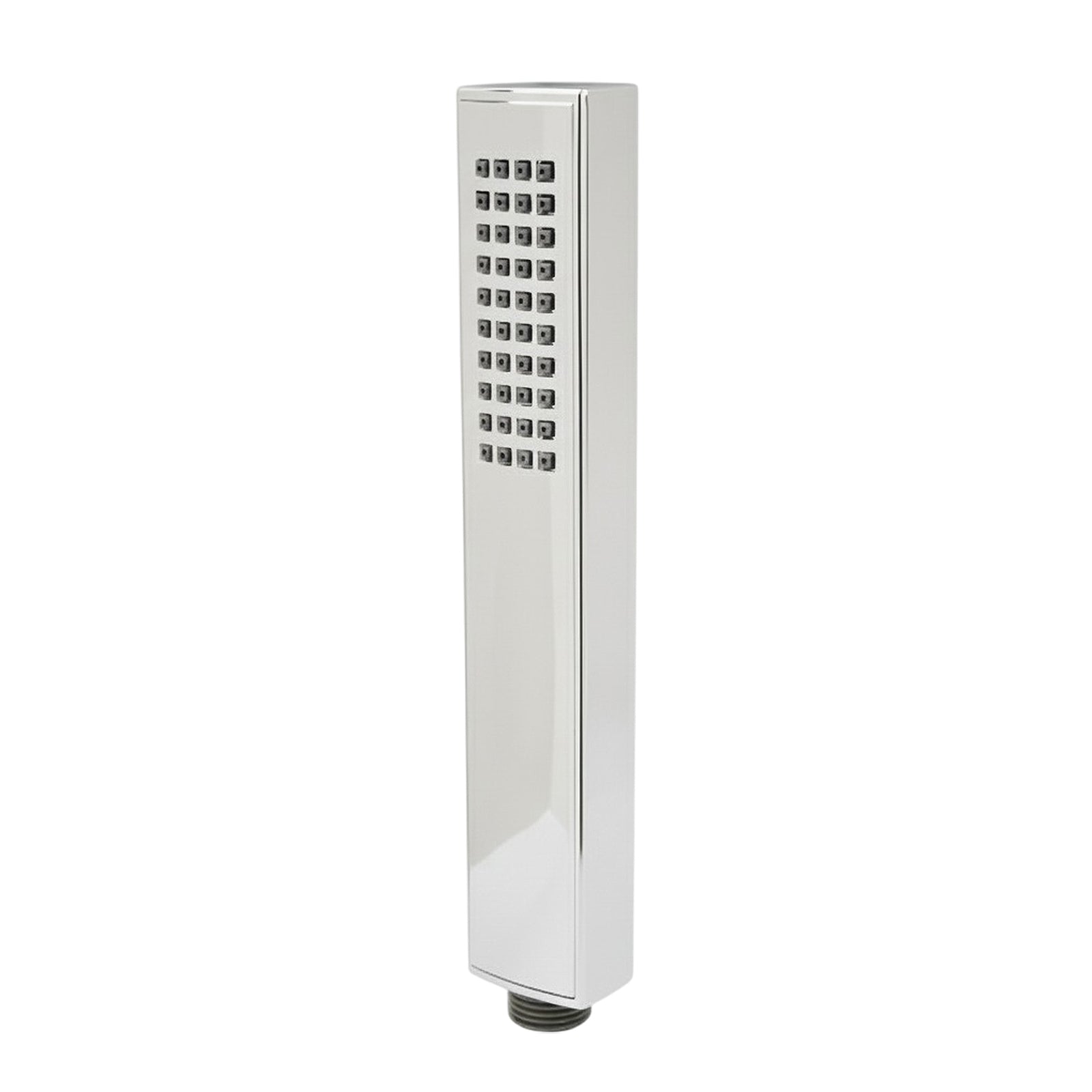 Bathroom Minimalist Modern Rectangular Shower Handset - Chrome