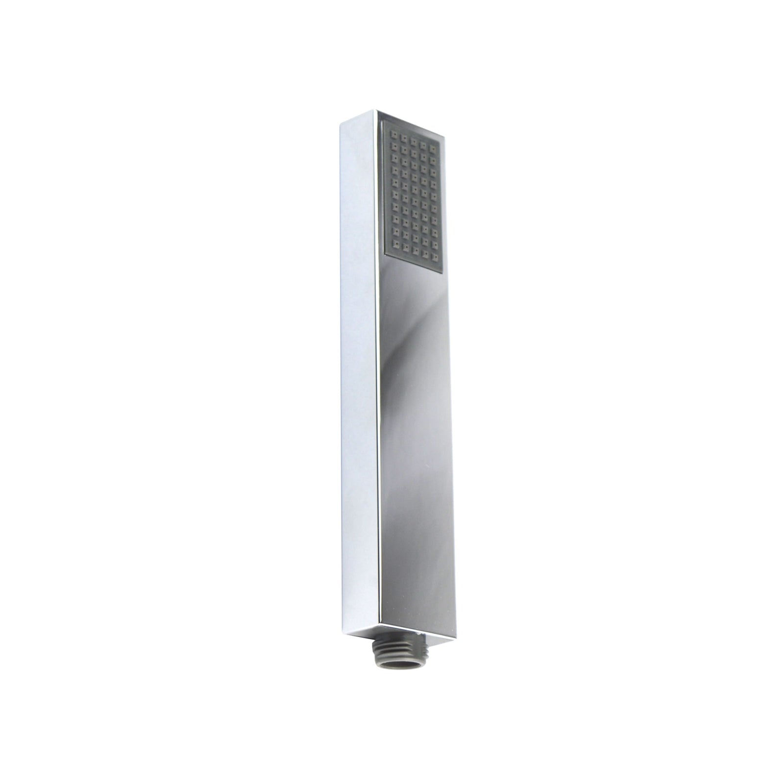 Bathroom Minimalist Modern Rectangular Shower Handset - Chrome