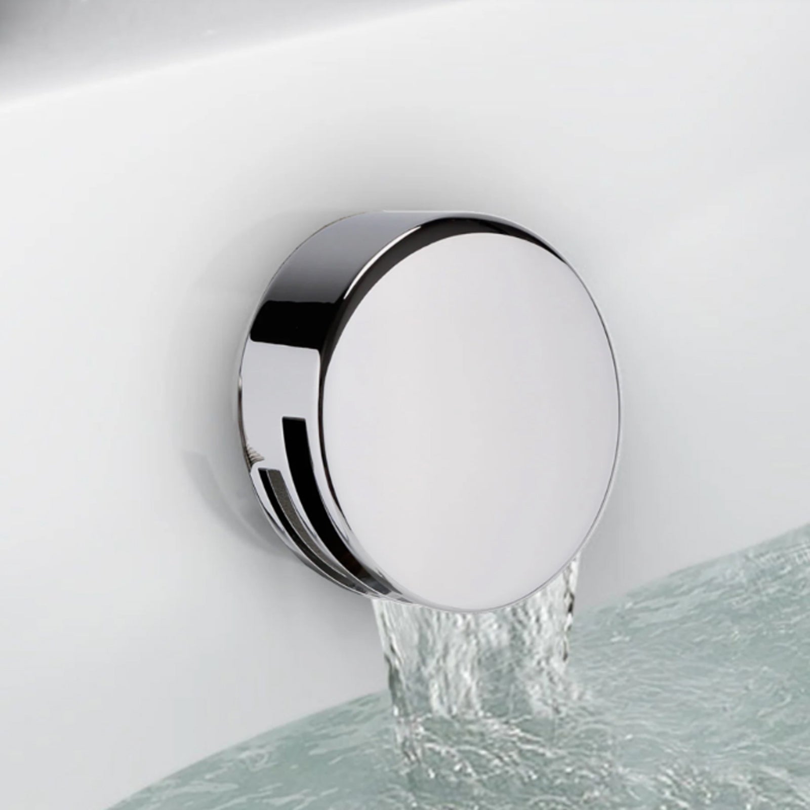 Arke Square Waterfall Bath Filler Tap