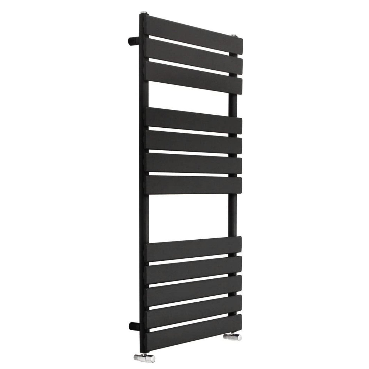 Honeywell 1200 X 600 mm Matte Black Flat Panel Towel Radiator