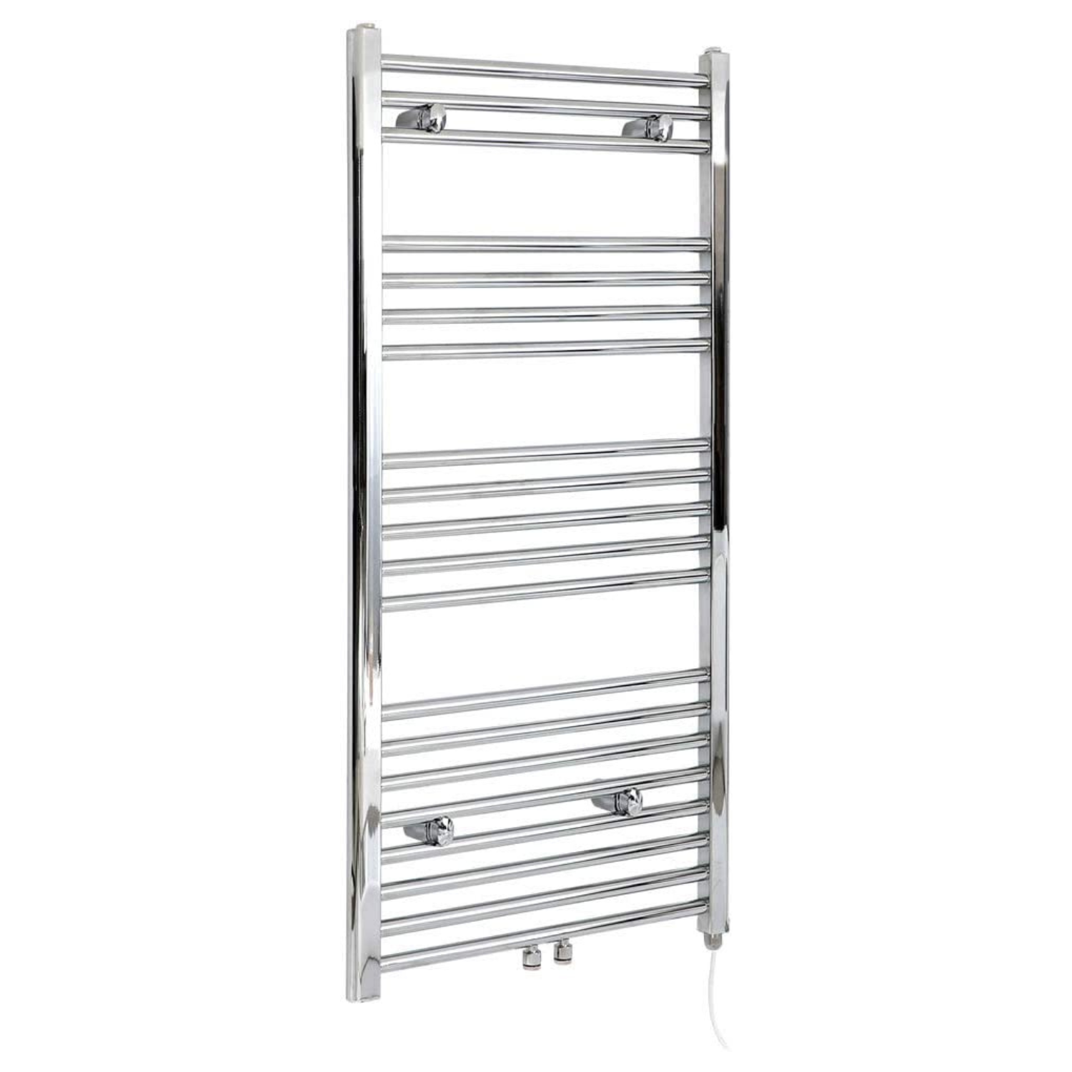 Towel Rail Radiator 1200 X 600 mm Horizontal Straight Chrome