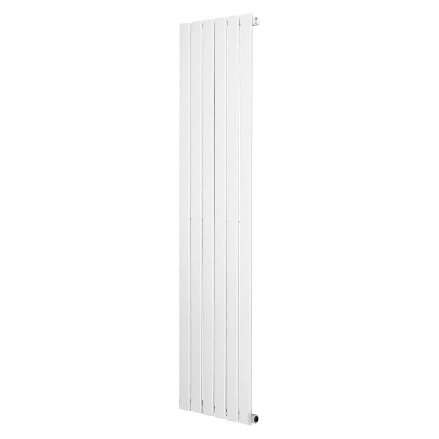 Designer Radiator 1800 X 410 mm Vertical Single Oval Tube White