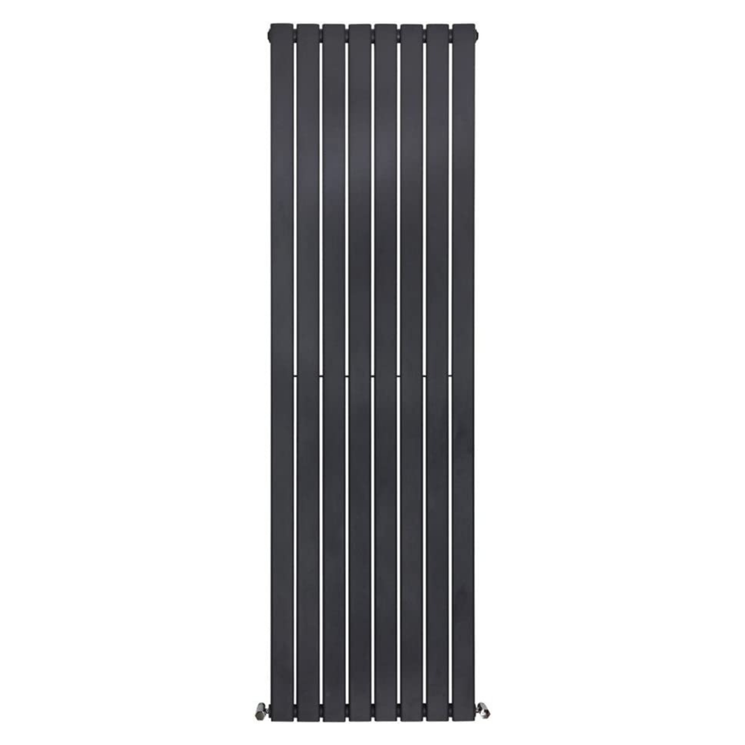 Honeywell 1800 X 546 mm Vertical Double Oval Tube Dark Grey Anthracite Designer Radiator