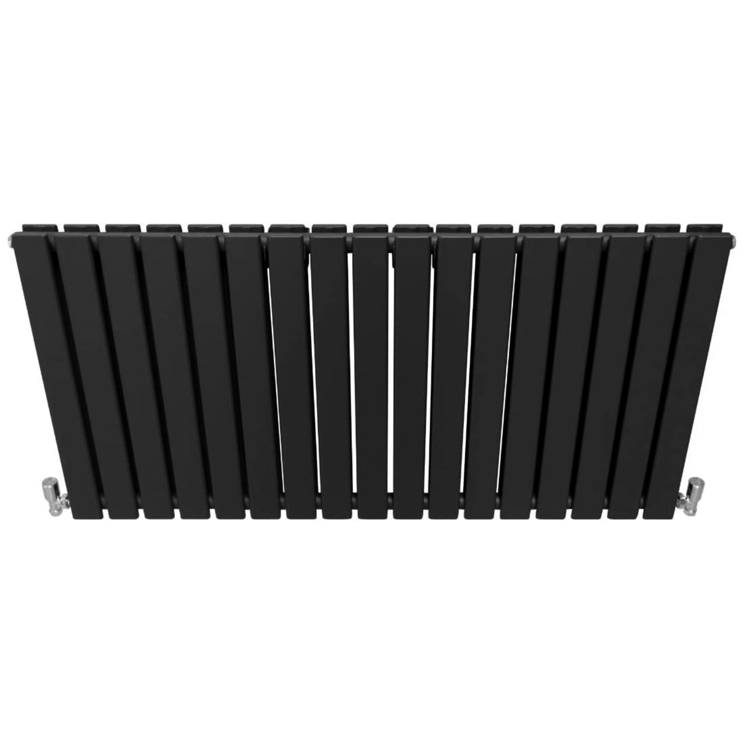 Honeywell 1158 X 600mm Double Flat Panel Matte Black Designer Radiator