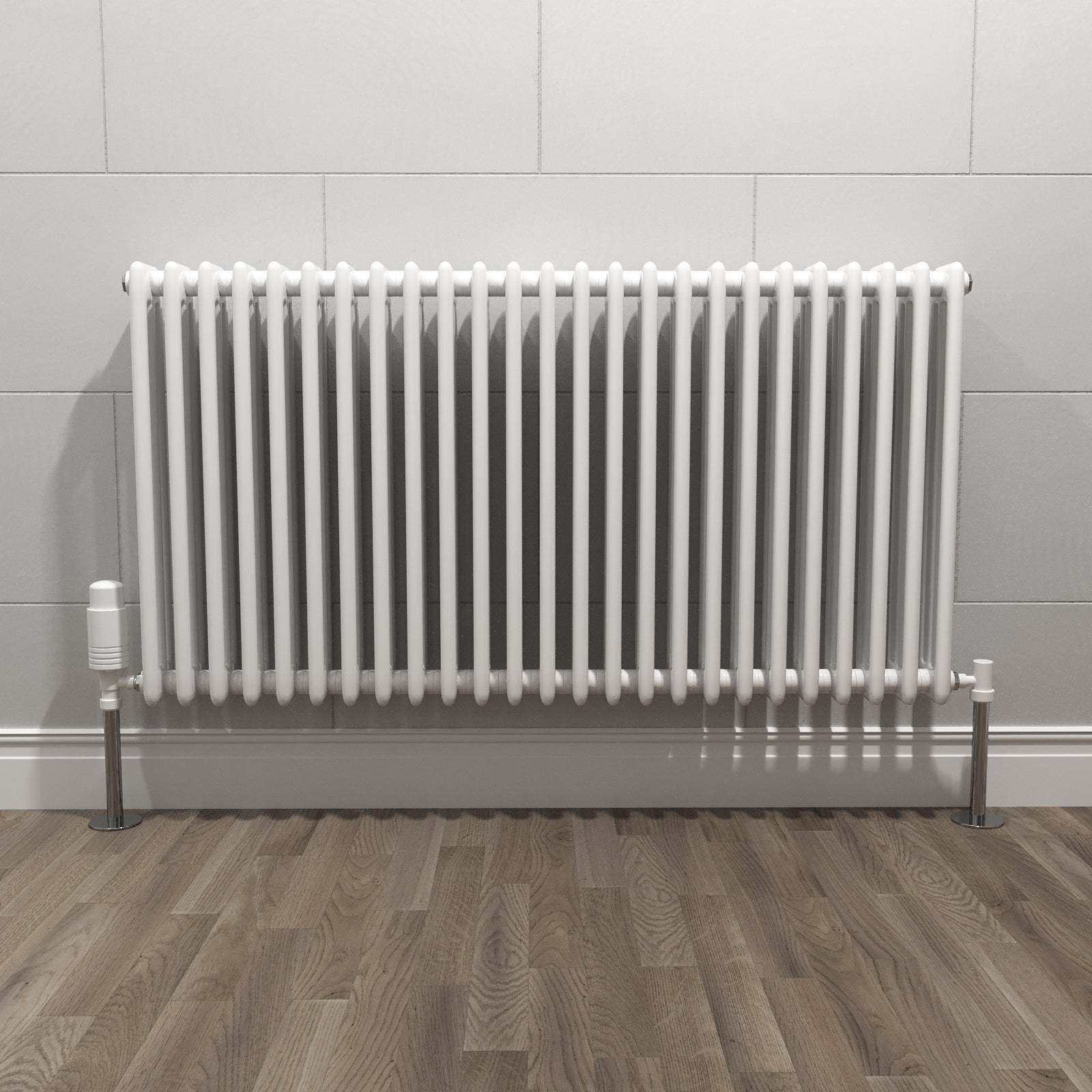 Honeywell 600 X 1145mm Horizontal Triple Column White Traditional Radiator