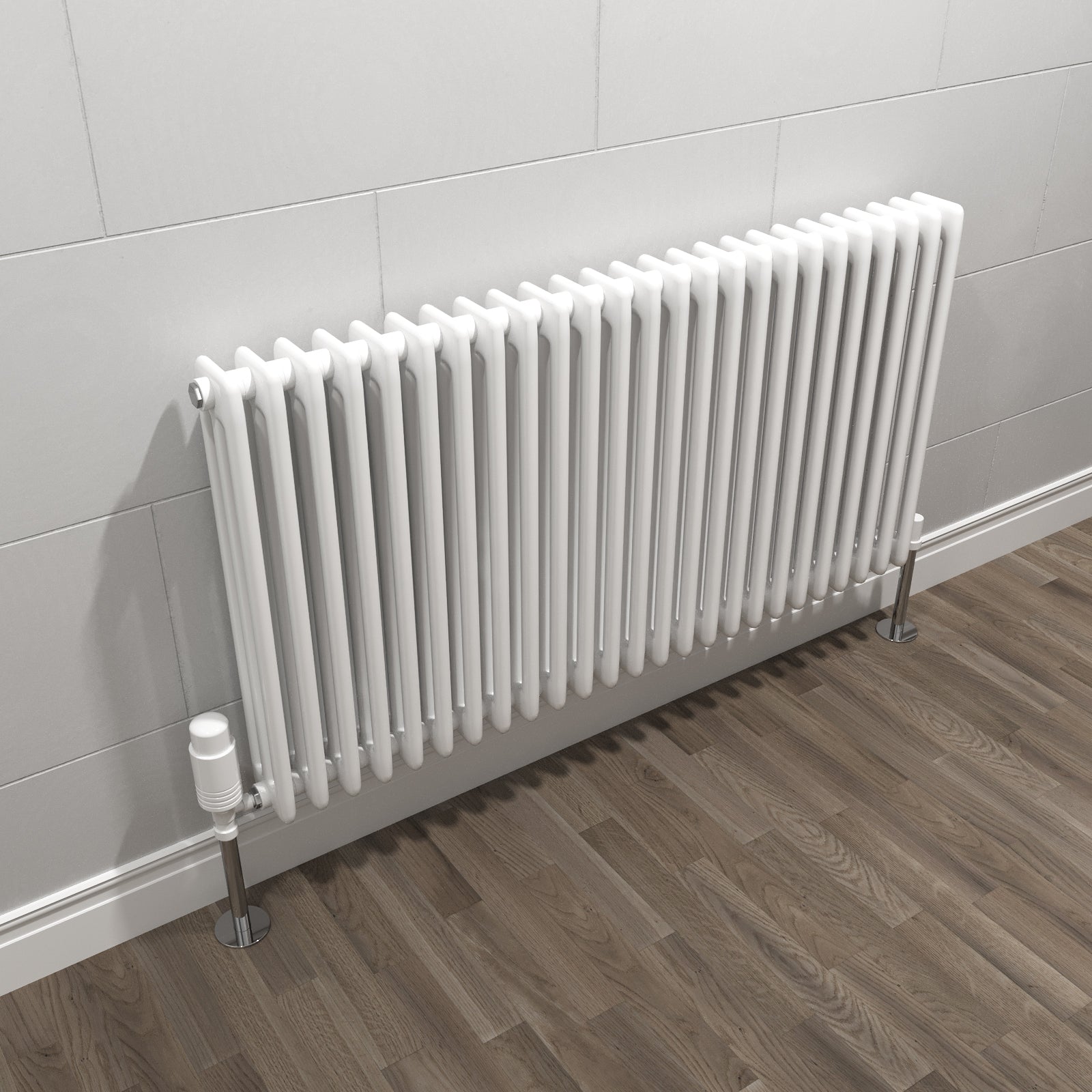 Honeywell 600 X 1145mm Horizontal Triple Column White Traditional Radiator