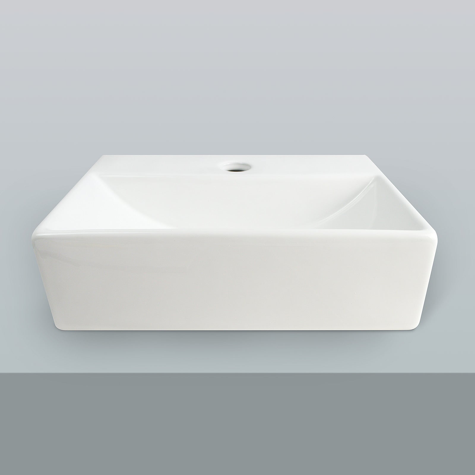 Tulla 375 x 270mm Cloakroom Rectangle Counter Top Basin Sink