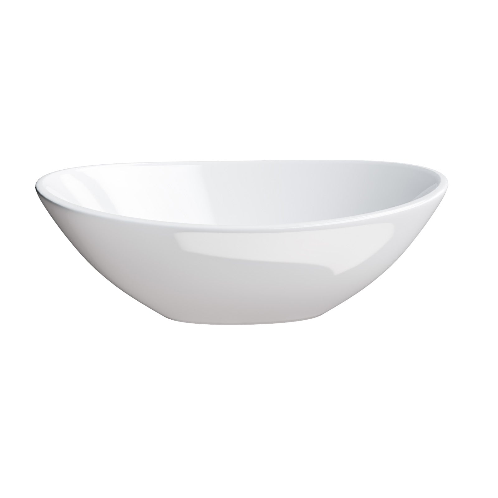 Etive 410 X 335mm Oval Cloakroom Counter Top Basin Sink Bowl