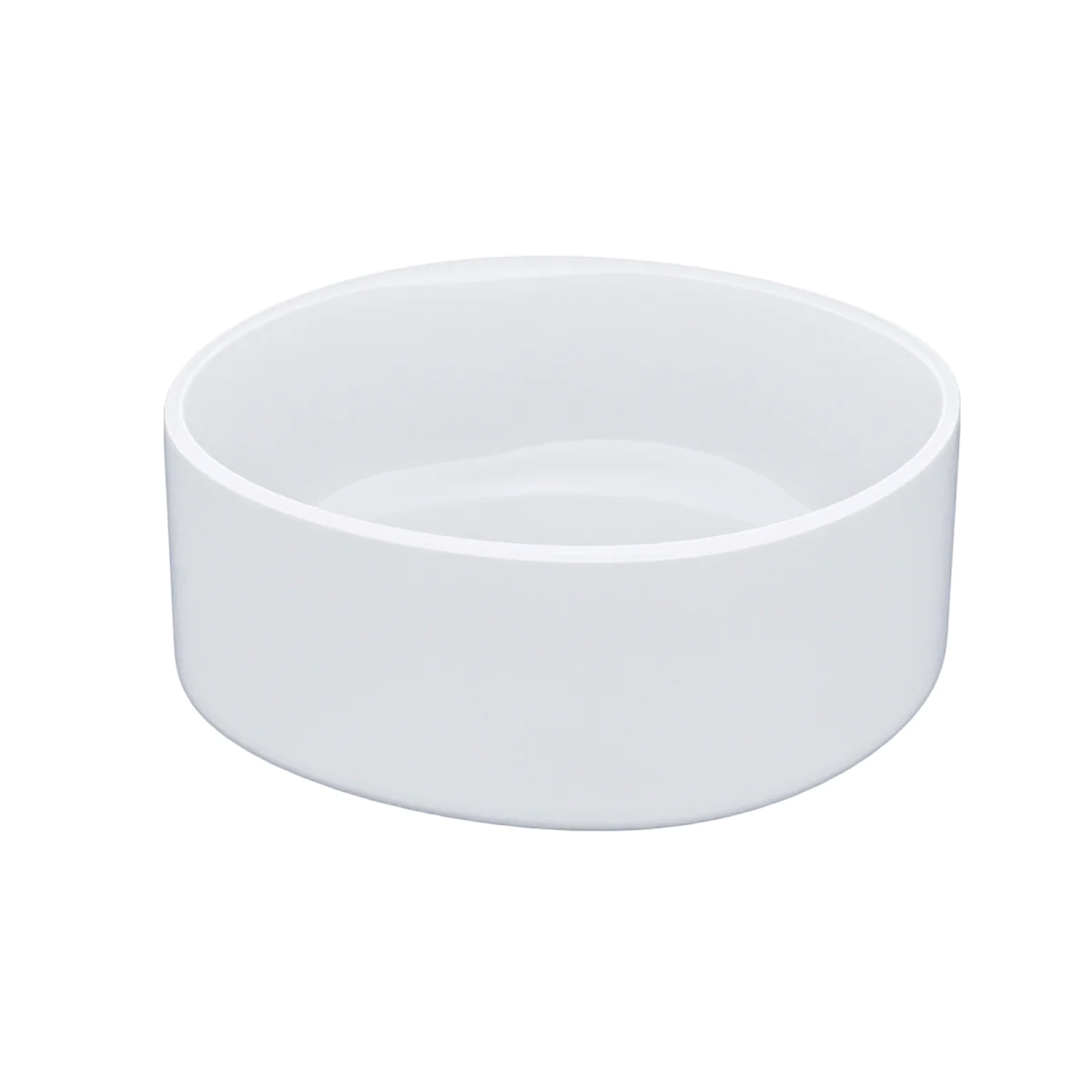 Alexa Cloakroom Rimless Close Coupled Toilet & 410mm Round Countertop Basin Sink