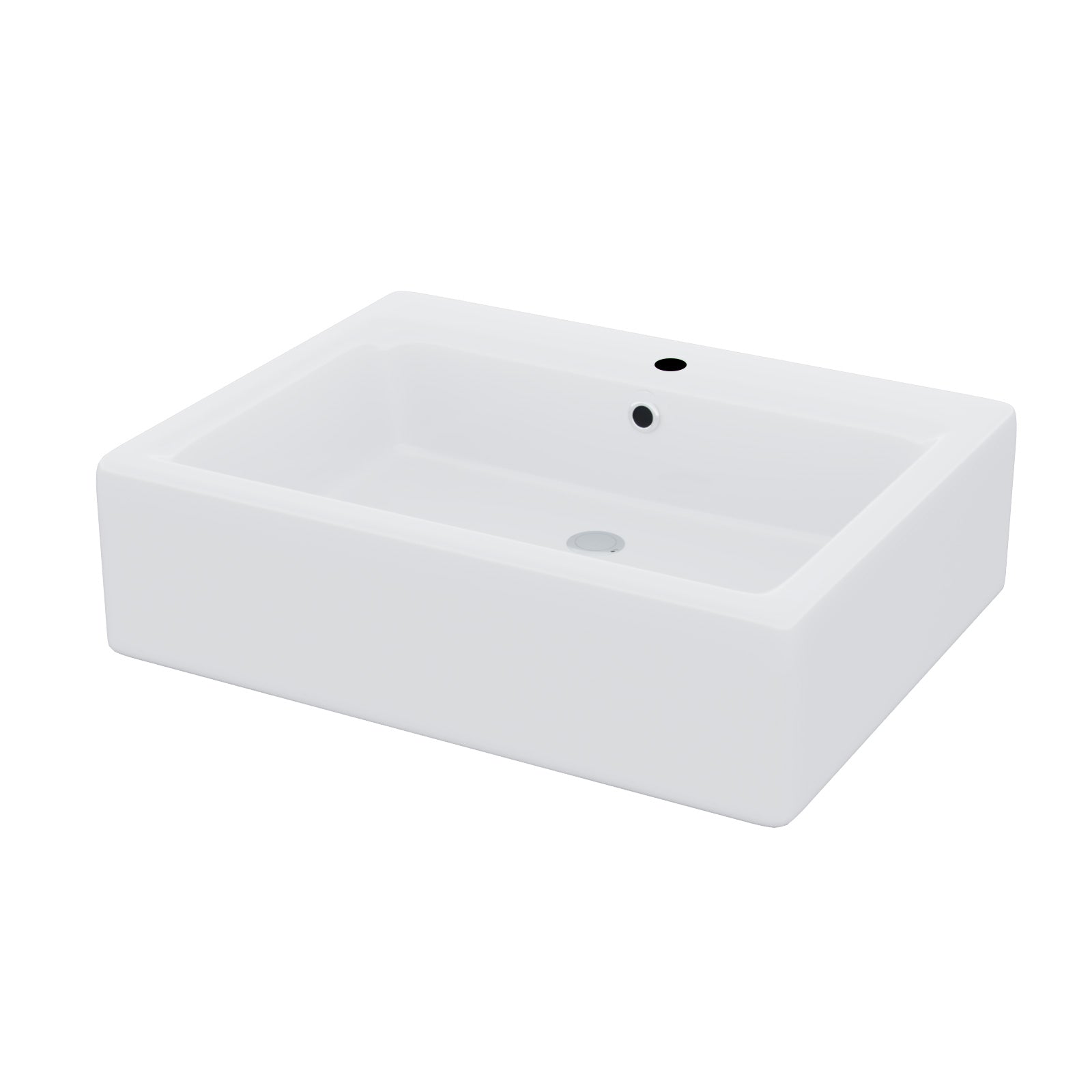 Lomond Rectangle 580 mm Large Counter Top or Wall Hung Basin