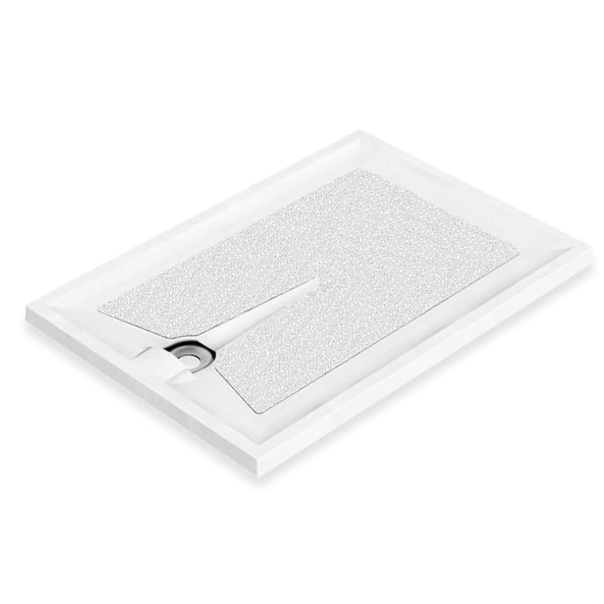 Modern 1800 x 700 mm White Rectangular Shower Tray Non-Handed