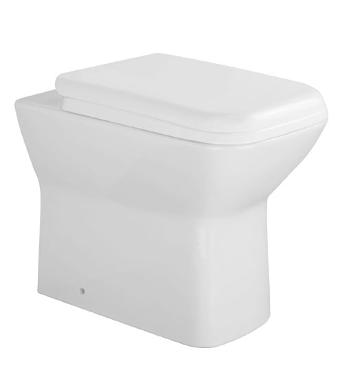 White 2 in 1 500mm Combined Wash Basin Vanity Unit & Toilet Rimless Space Save