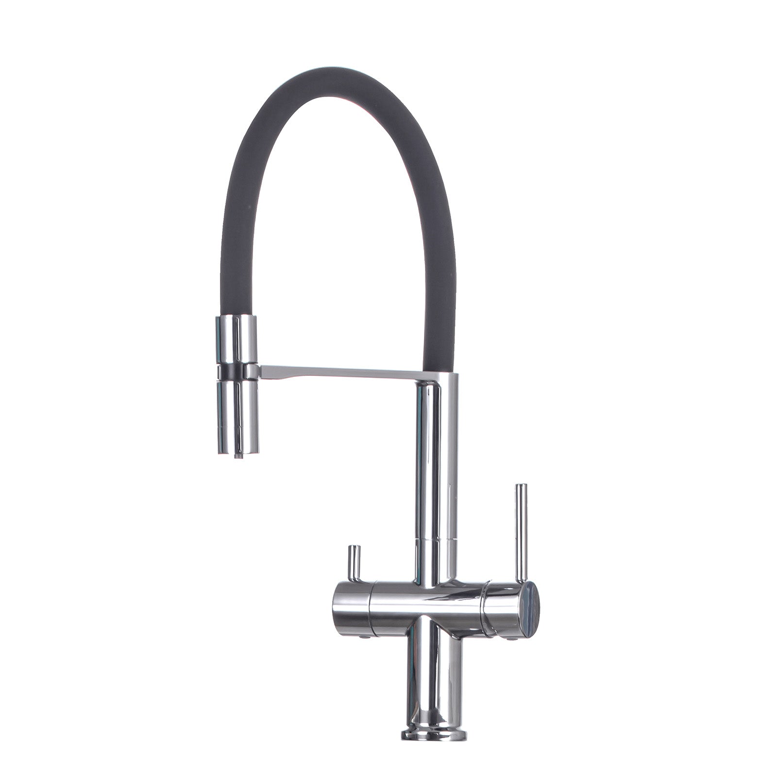 Whitacre Modern Kitchen Sink Mixer Tap With Pull Out 360 Swivel Spout