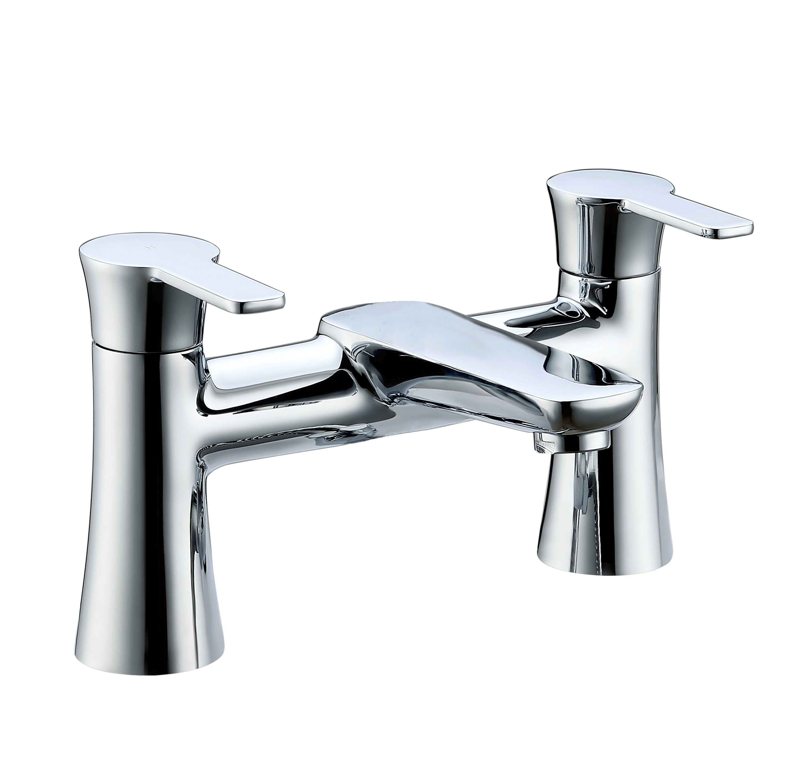 Perth Bridge Bath Filler Tap Chrome