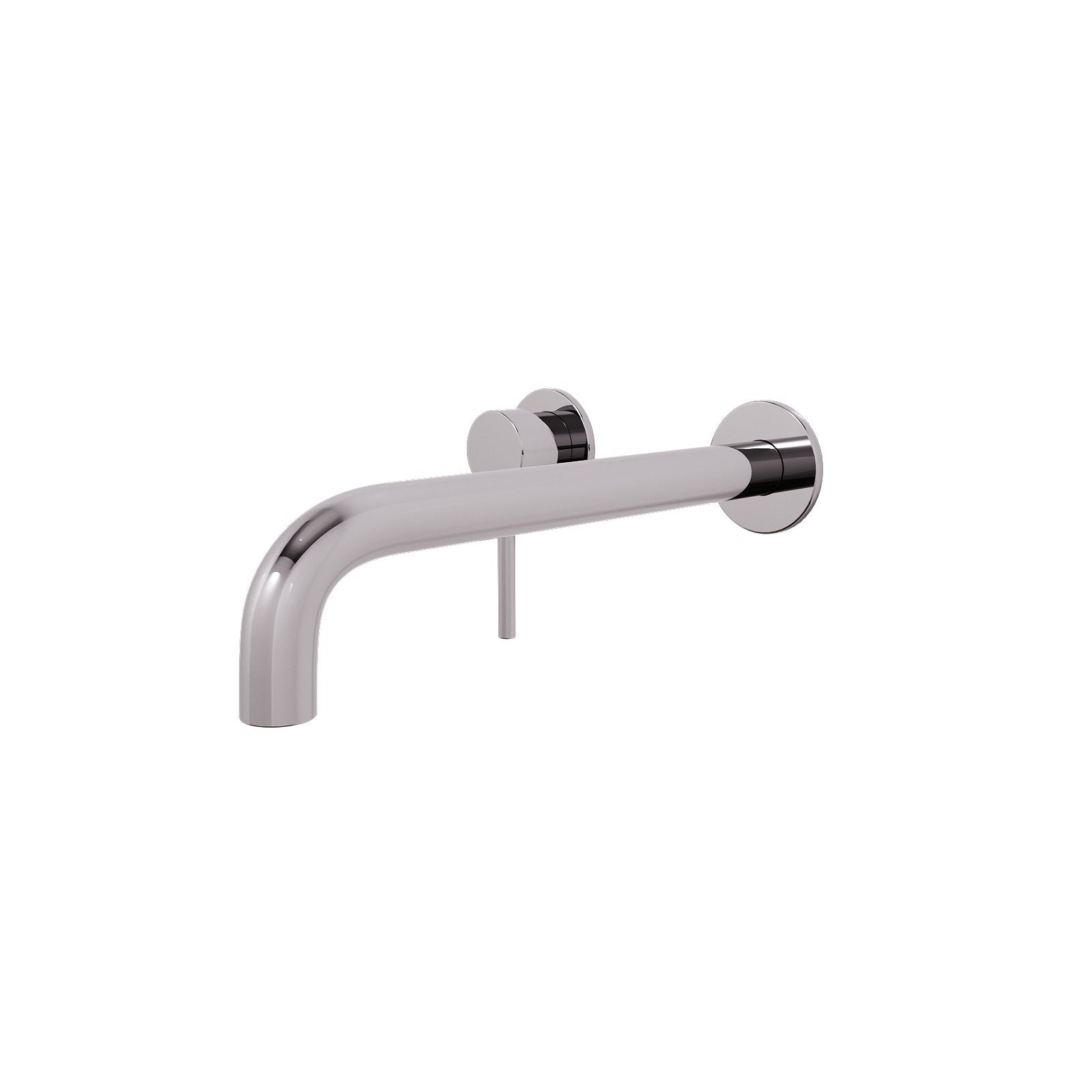 Alice Bathroom Basin Sink Wall Mounted Spout With Concealed Single Lever Mixer Tap