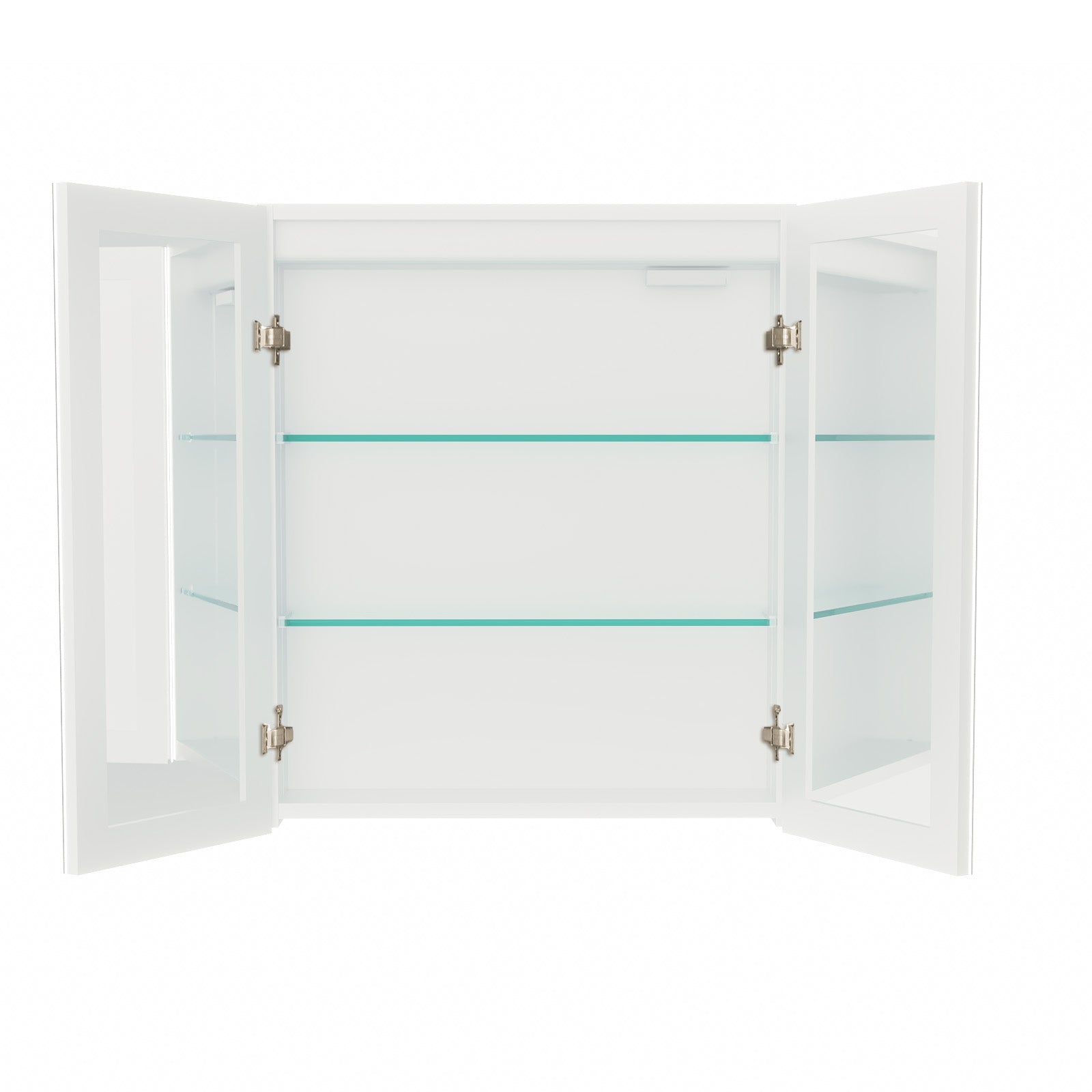 LED 600 x 700mm Mirror Cabinet Storage Wall Mounted Bathroom Cupboard