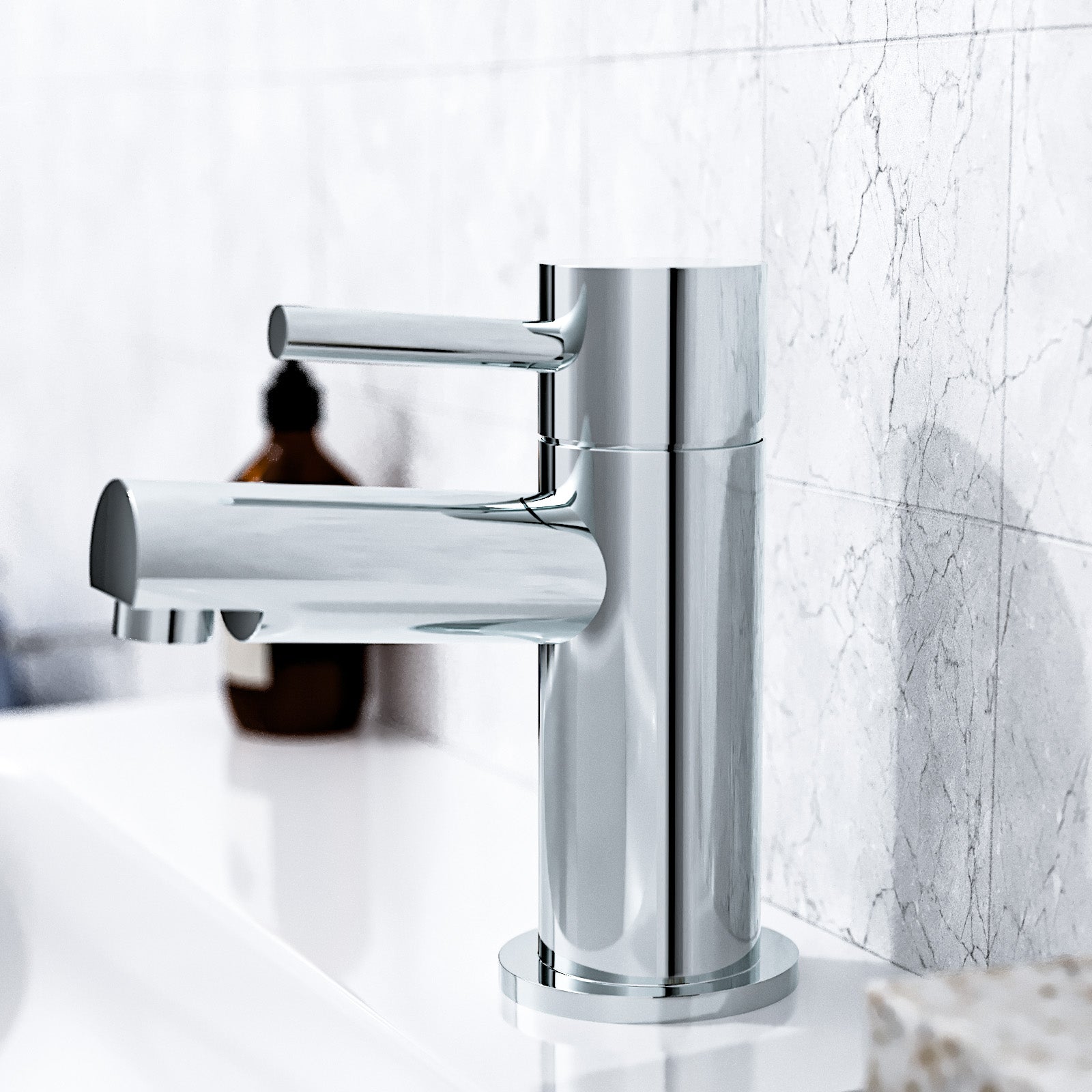 Blossom Mono Bath Filler Shower Mixer and Basin Tap