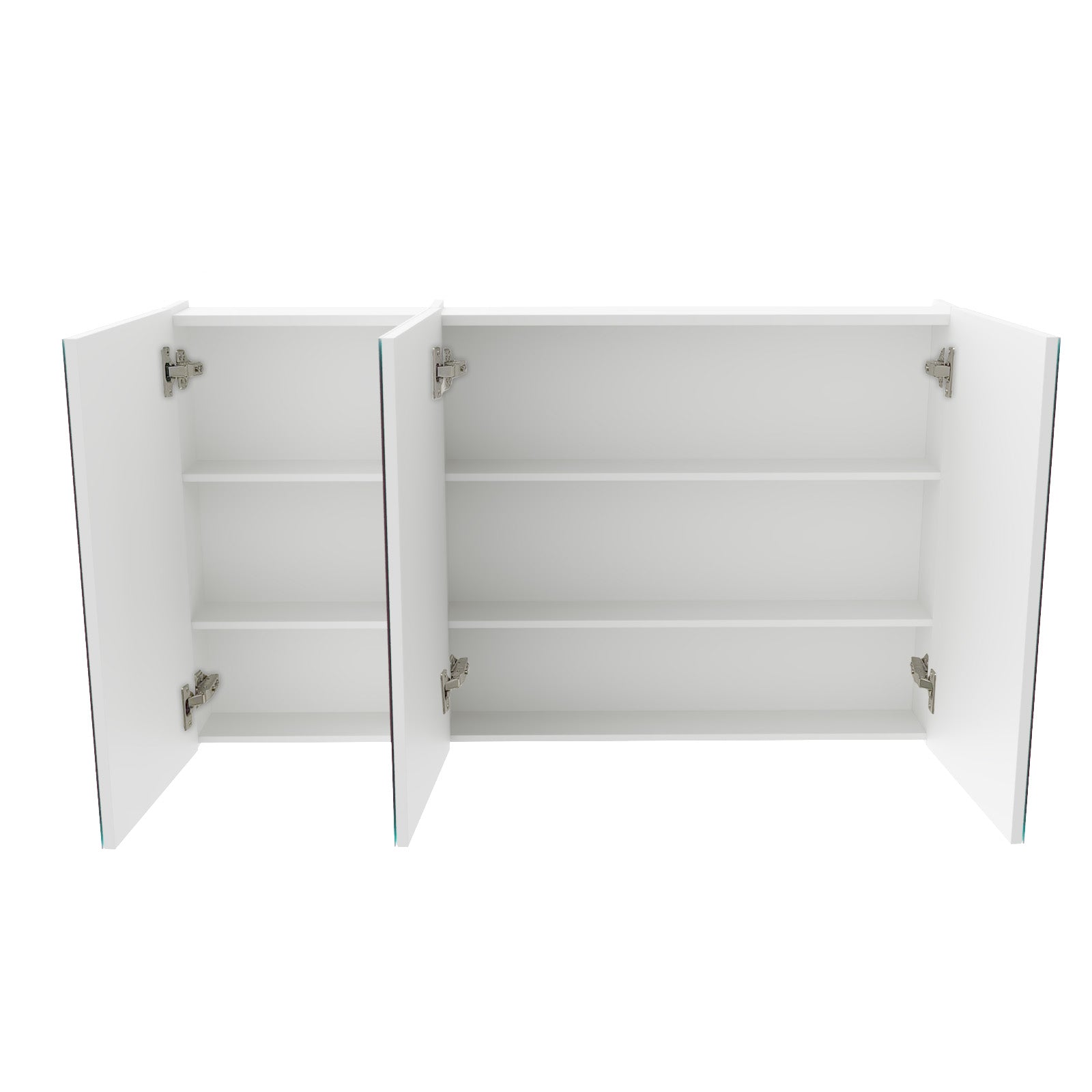 McCann 1200mm Mirror 3 Door Shaving Cabinet White