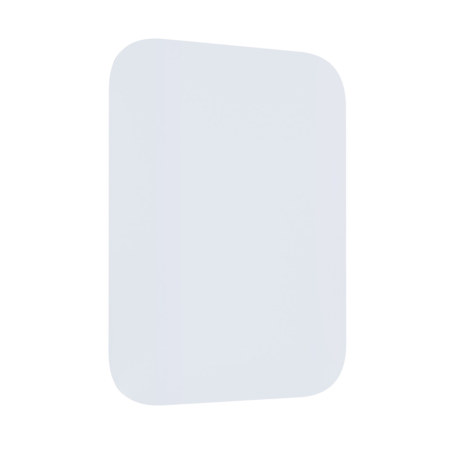 Bathroom LED Mirror With Battery Powered Button Switch 500 x 700mm