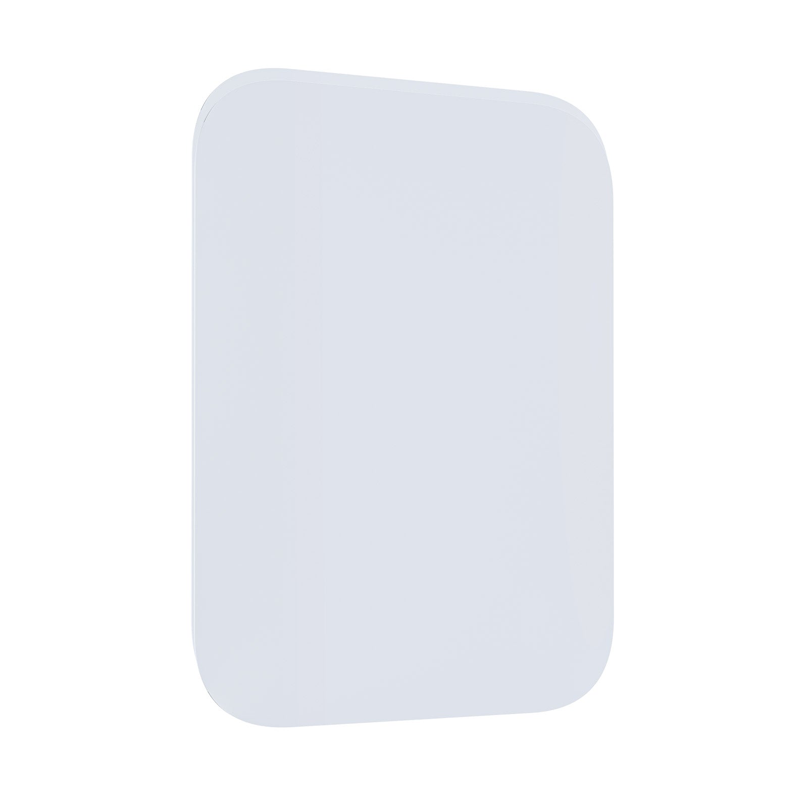 Bathroom LED Mirror With Battery Powered Button Switch 500 x 700mm