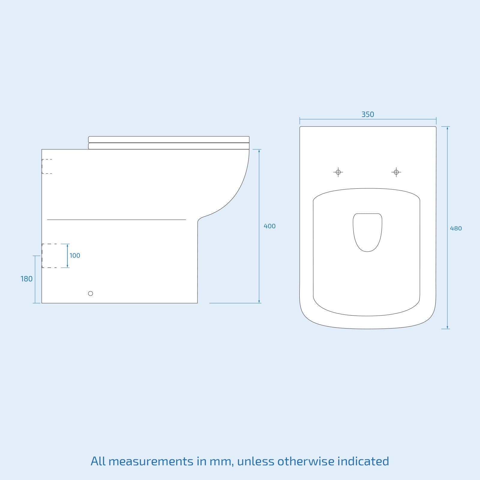 Merton 600mm Freestanding White Basin Vanity Cabinet, WC & Rimless Modern BTW Toilet Set