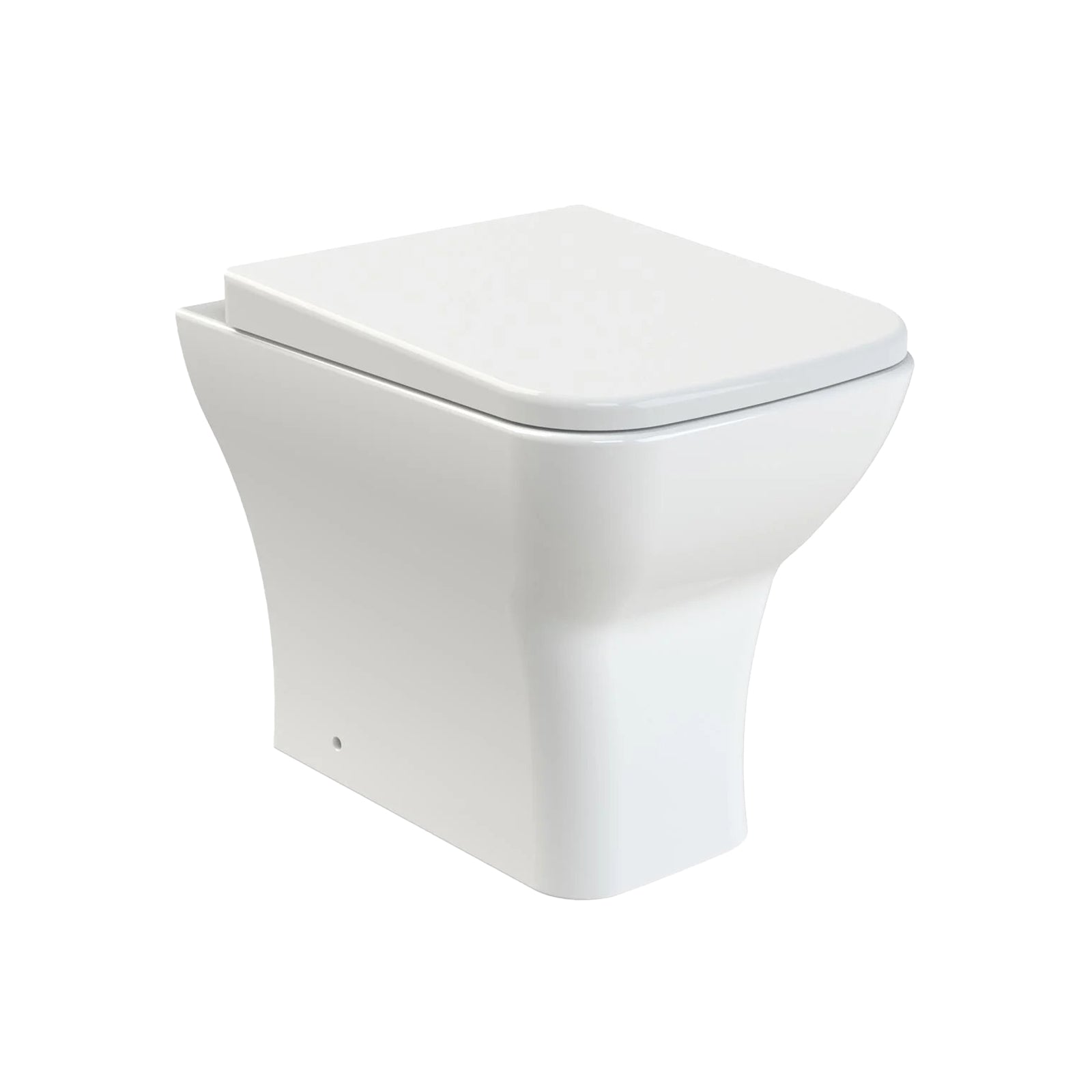 Nanuya 1100mm Floor Standing White Vanity, Basin & BTW Rimless Toilet