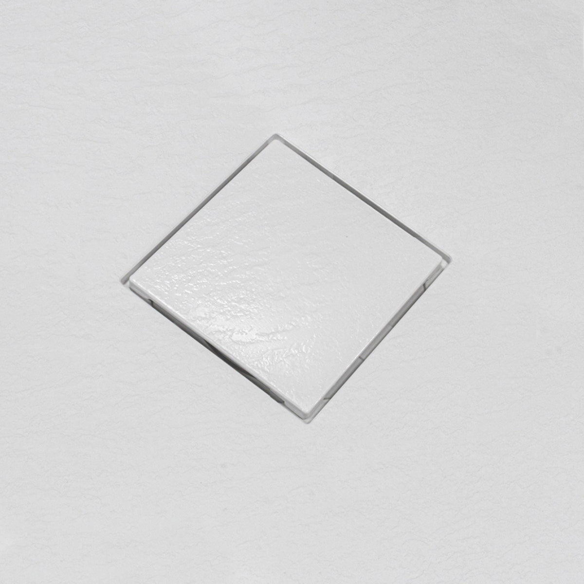Matte White 1200 x 900mm Rectangular Polymarble Shower Tray