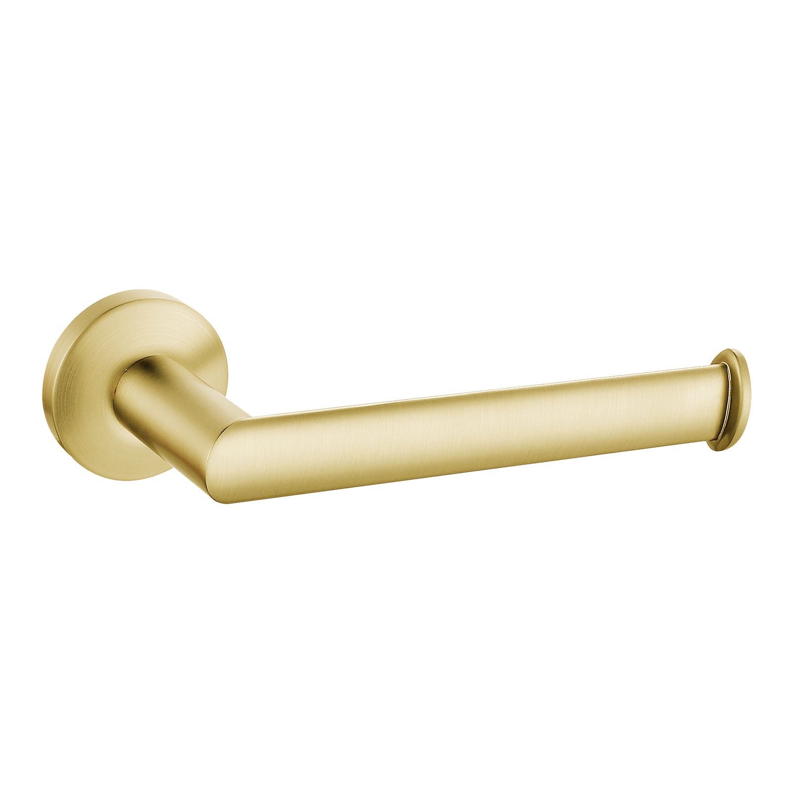 Brushed Brass Toilet Roll Holder