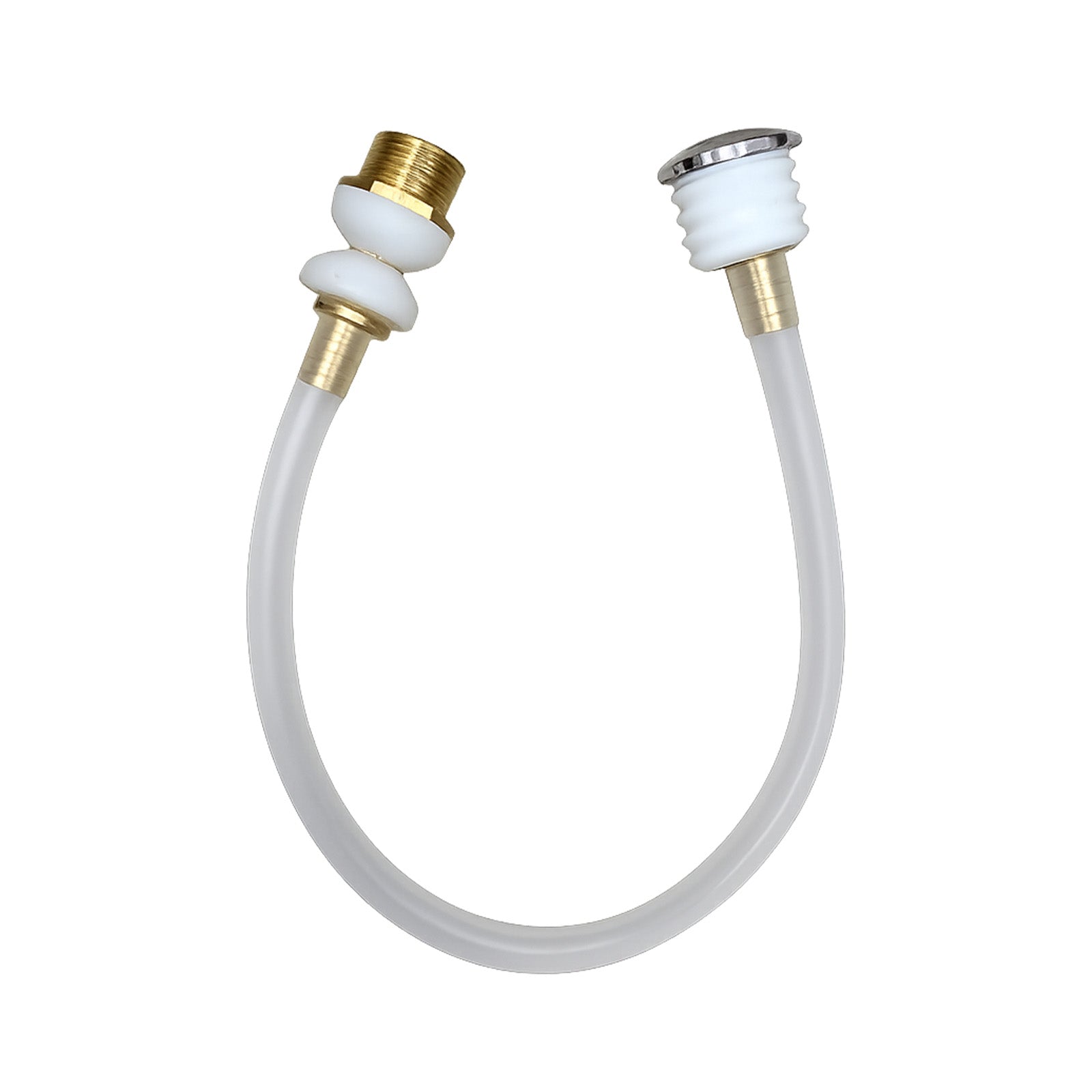 Chrome Hot and Cold Water Bidet Mixer Set with Bidet Spout Connection