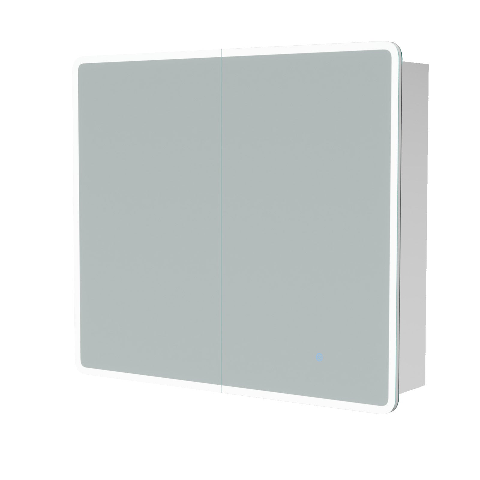 LED Bathroom Mirror Cabinet 2 Doors 800 x 130 x 700mm with Sensor