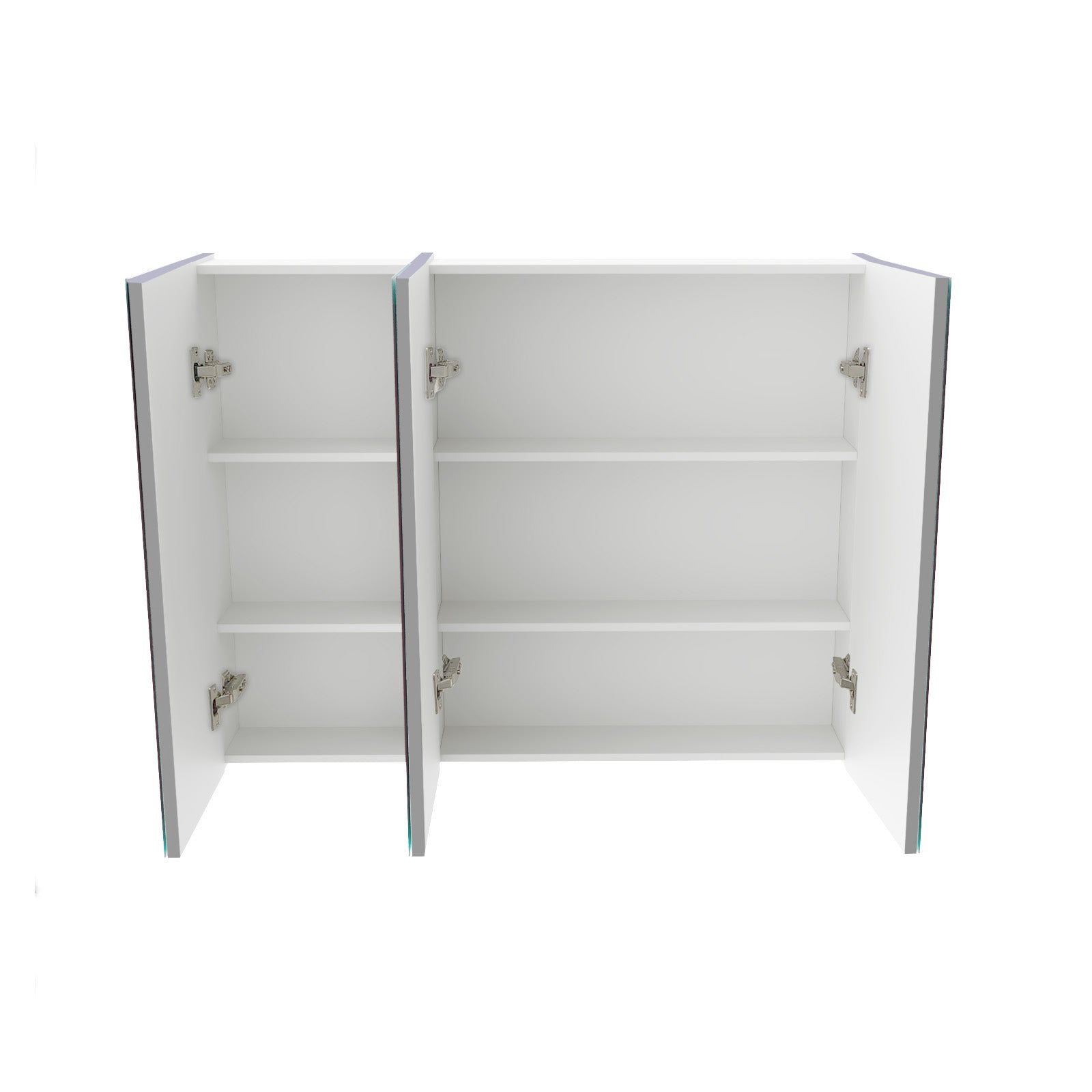 Matte Grey 900mm Bathroom Mirror Cabinet With Shelf Storage