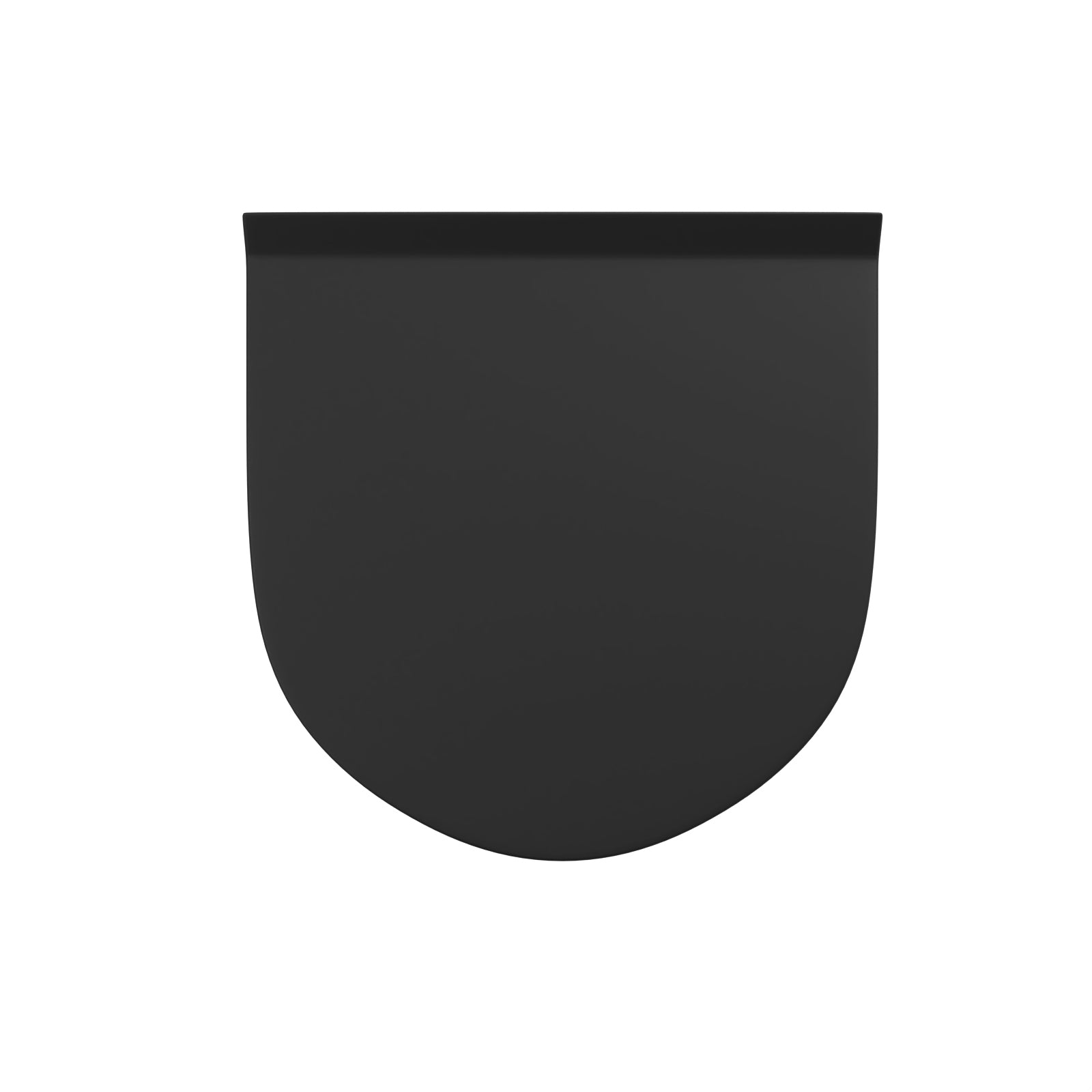 Round Slim Soft Close Toilet Seat and Seat Cover Matte Black