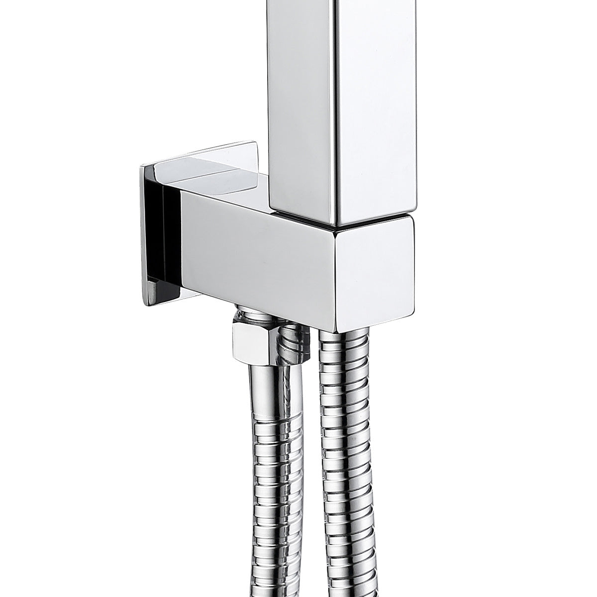 Square Shower Handset Wall Bracket and Shower Handset