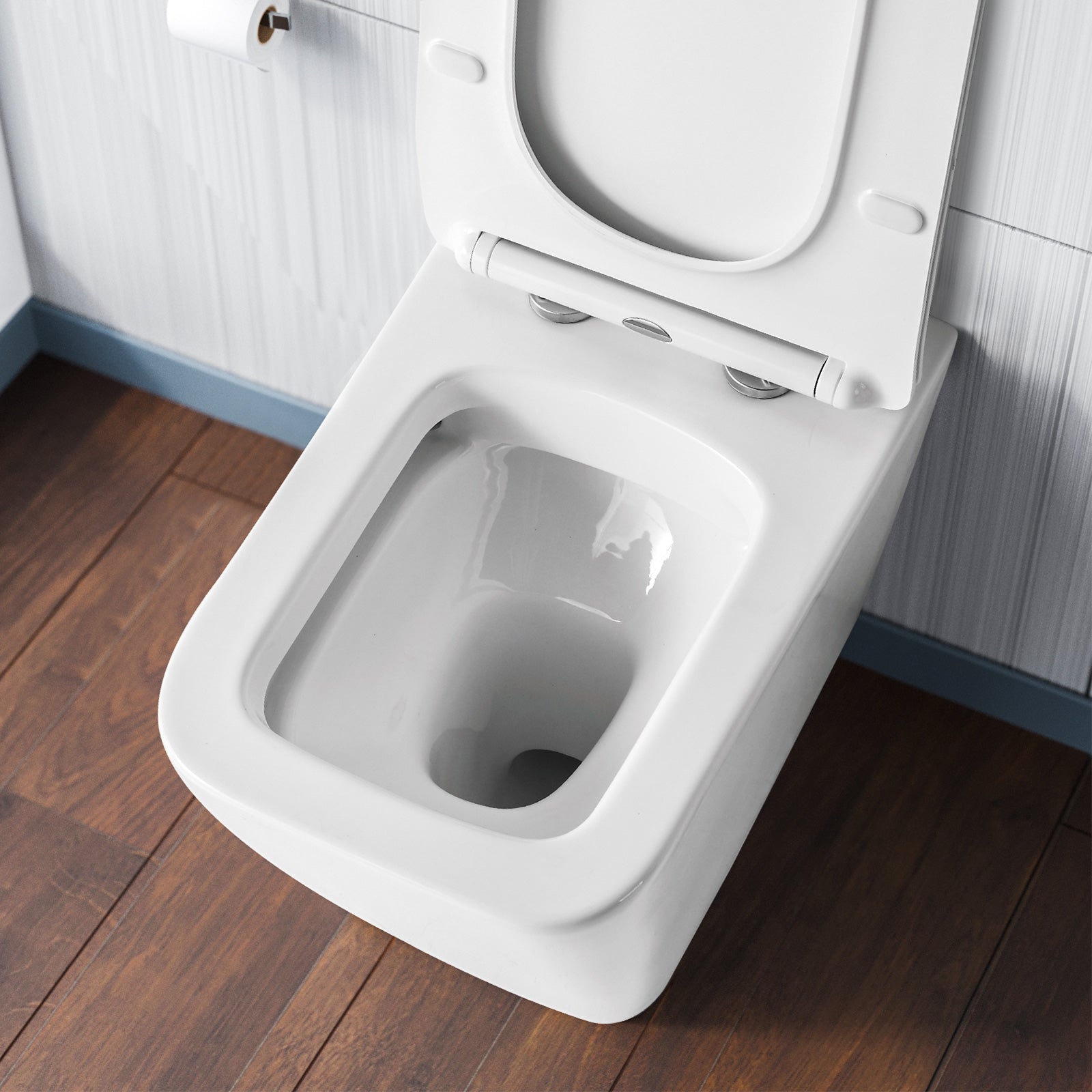 Mila Back To Wall Rimless Toilet, Concealed Cistern & Seat White