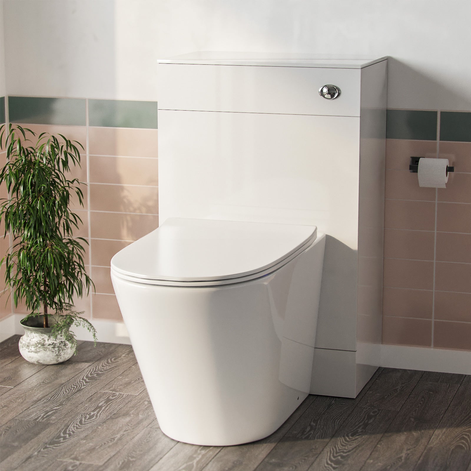 Stan Back To Wall Toilet And Concealed Cistern WC Unit