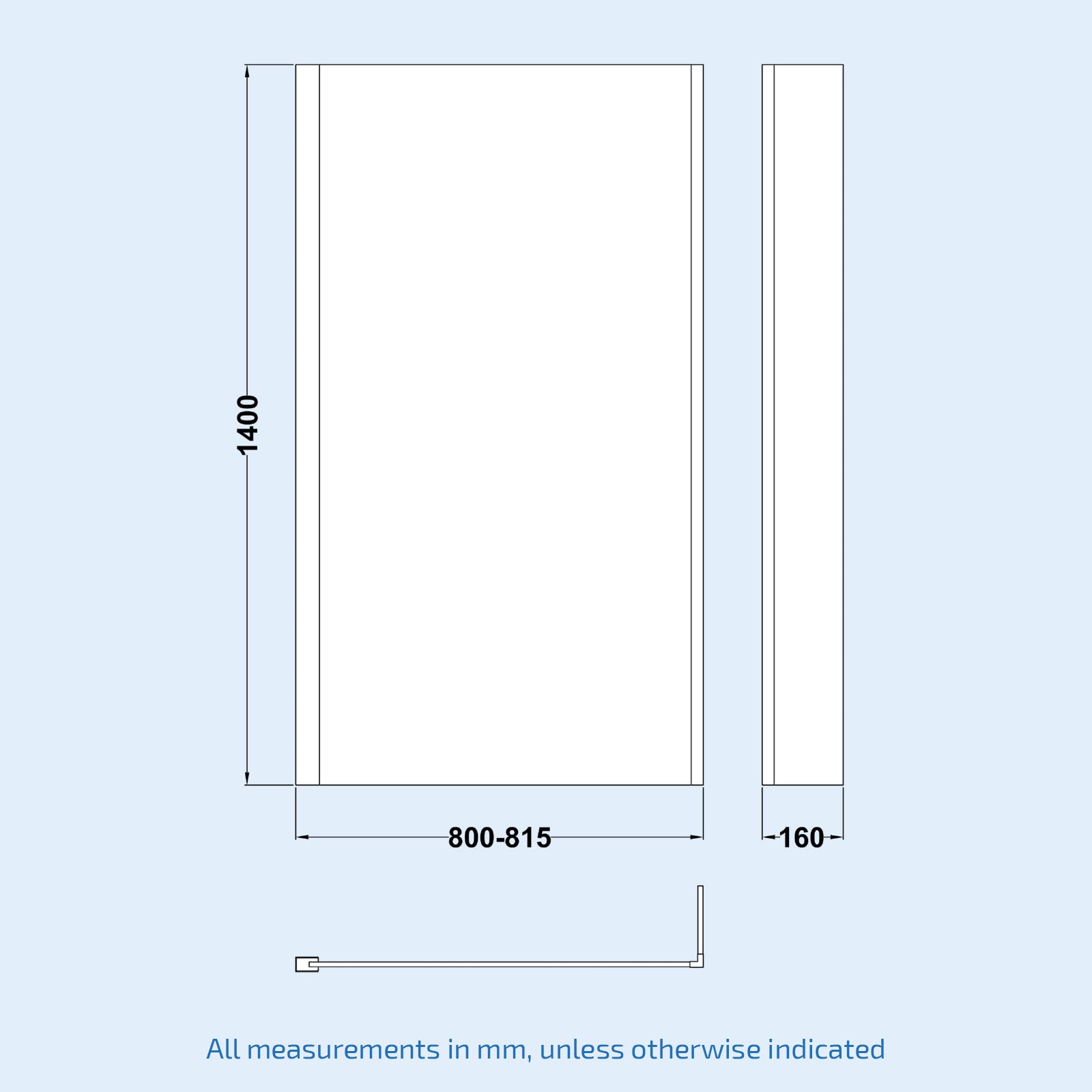 Bretford White L-Shaped LH 1700mm Shower Bath With Screen, Basin Vanity Unit With Handle & BTW Toilet Suite