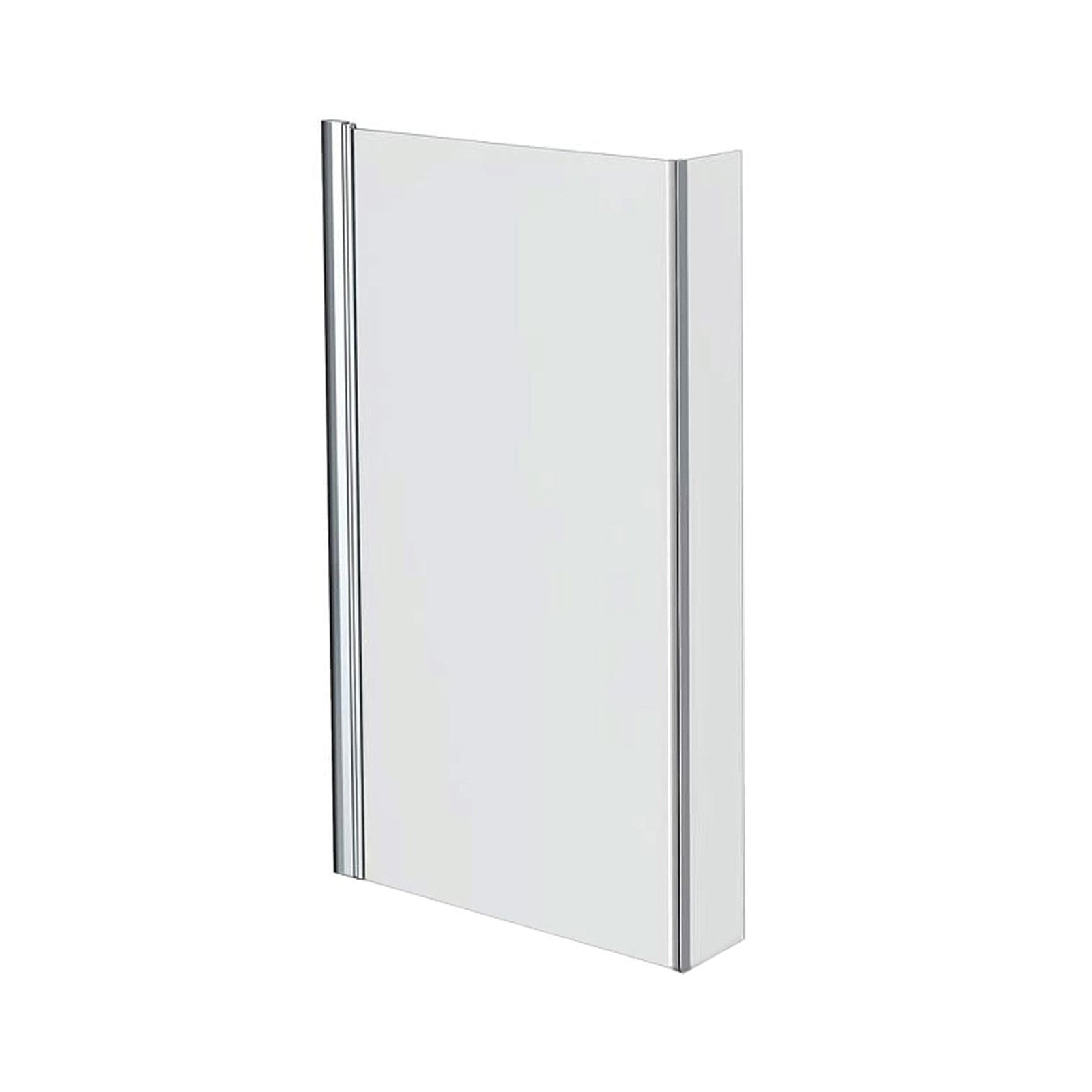 Modern Bathroom L-shape Shower Left Hand, Bath Screen & Front Panel
