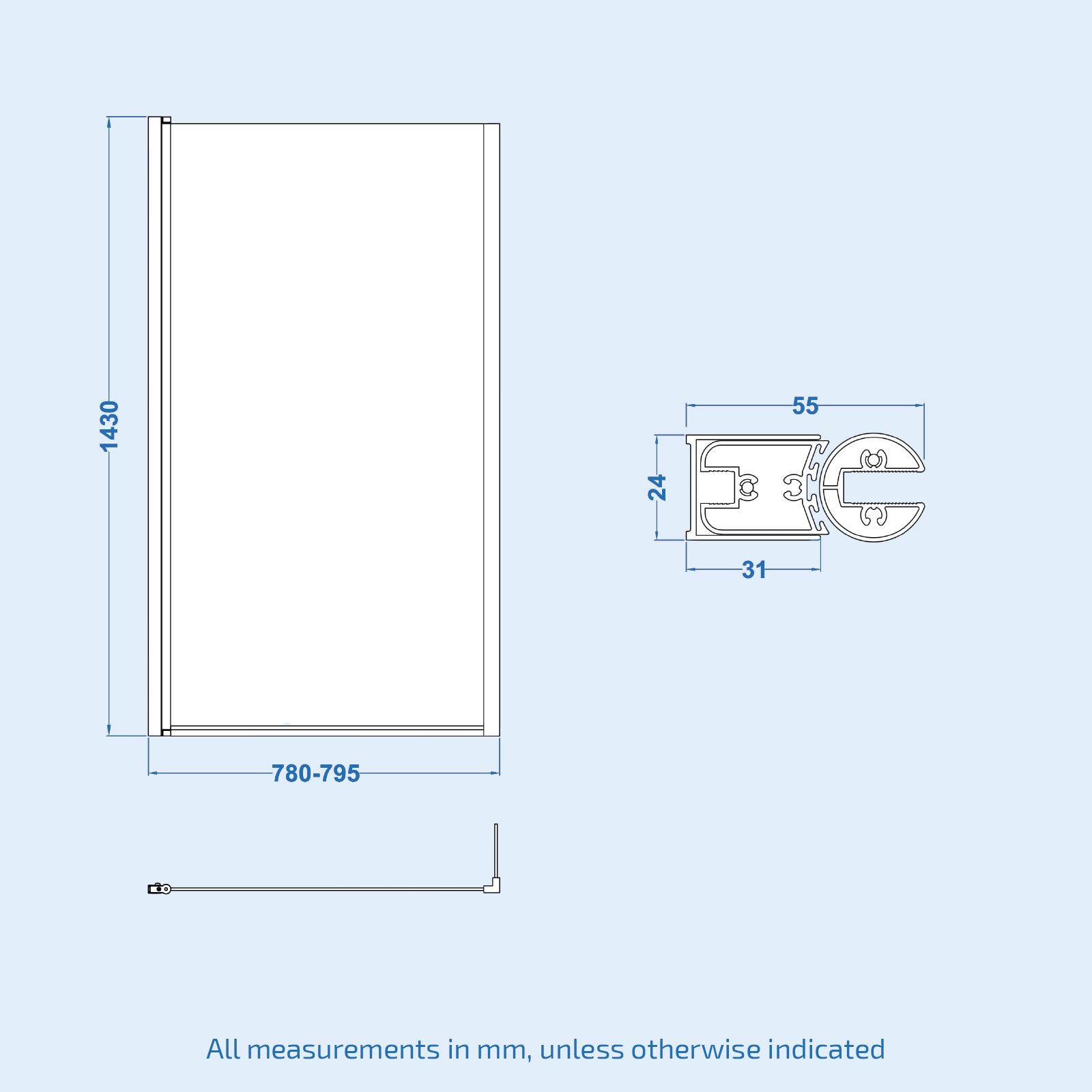 1600mm RH L Shaped Bathroom Suite, Front Panel & Screen With Vanity & Toilet