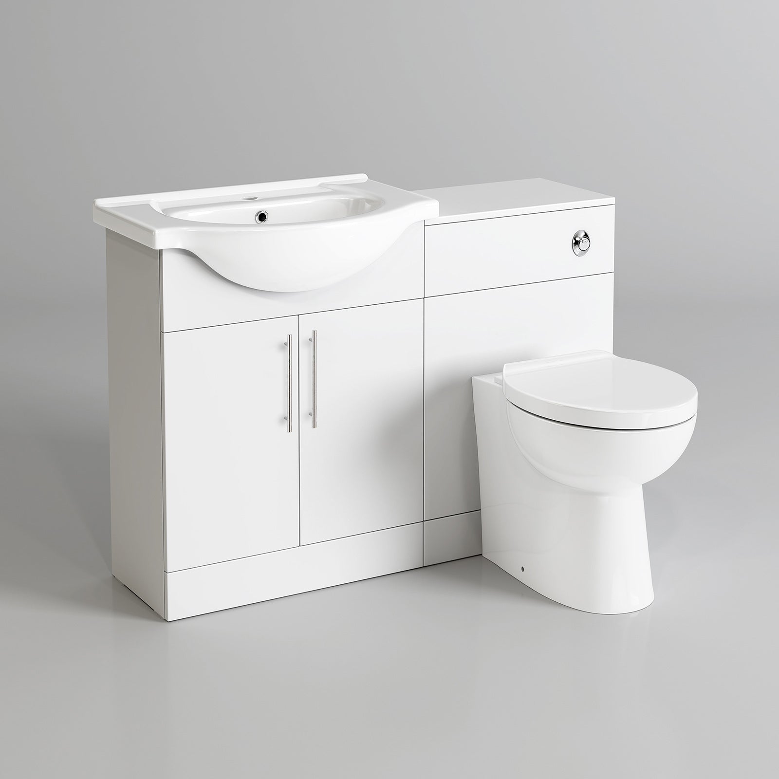 Norewood Basin Combination Toilet Vanity Unit Bathroom Furniture