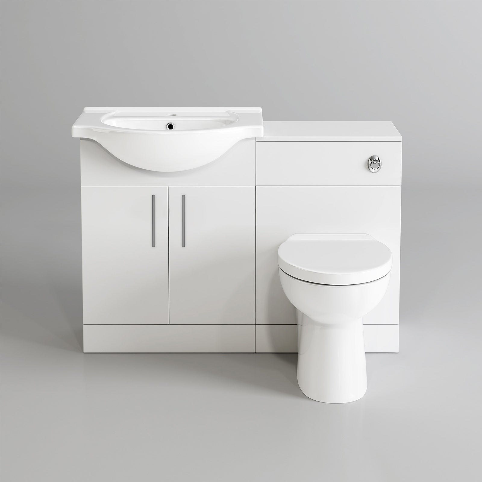 Norewood Basin Combination Toilet Vanity Unit Bathroom Furniture