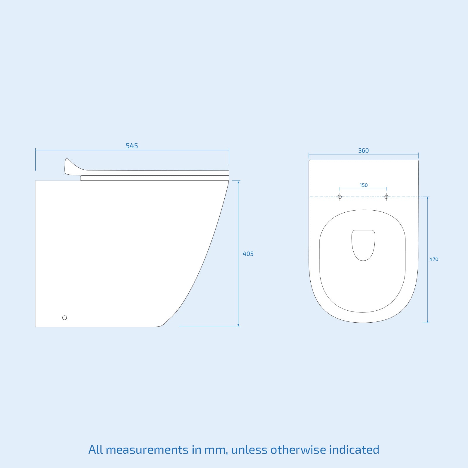 Aric White 1700mm RH Bath With Screen, Basin Vanity Unit & Modern BTW Toilet Suite