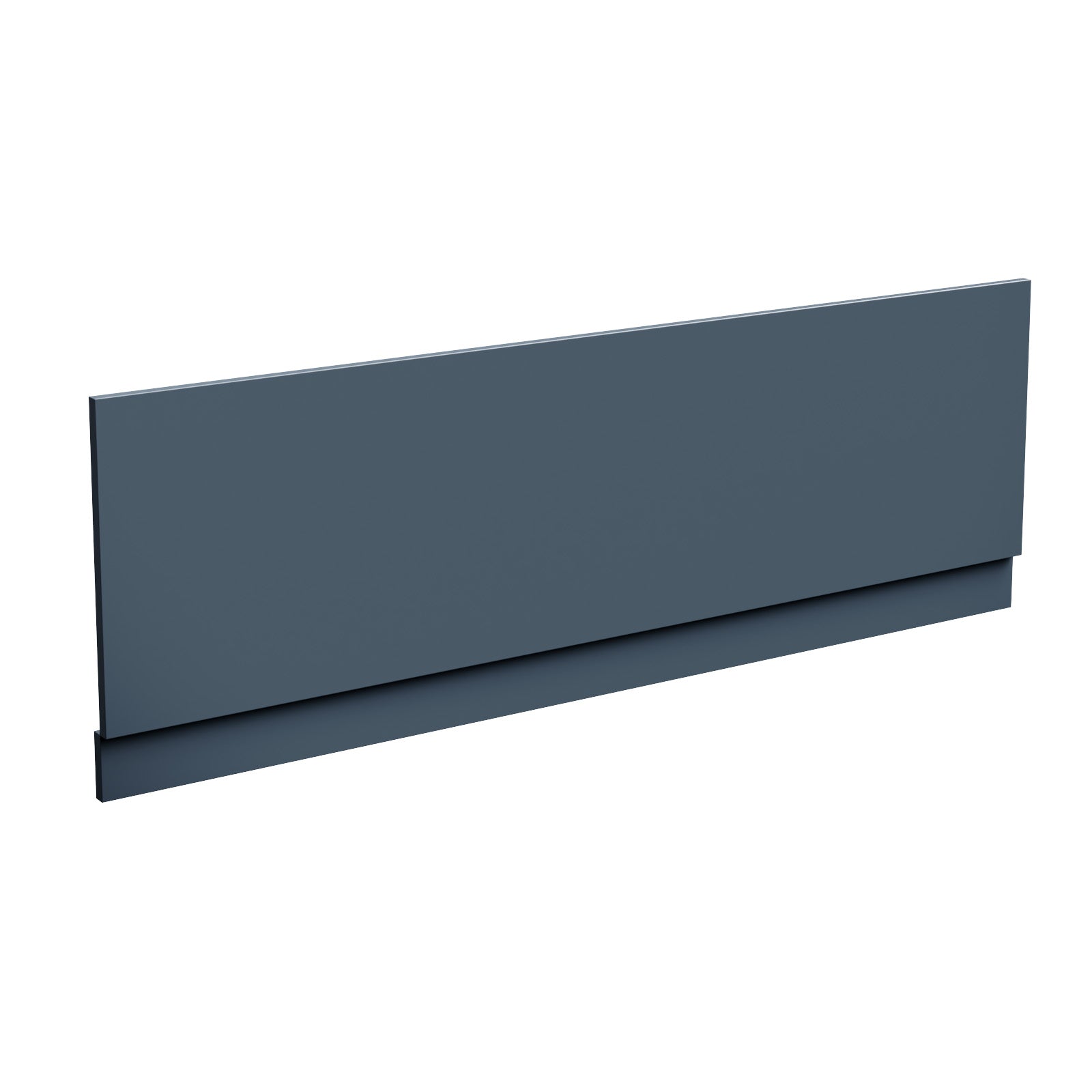 Modern 1700 mm Anthracite Front Side Bath Panel Durable PVC + Plinth