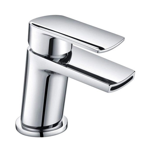 Centa Compact Bathroom Waterfall Chrome Basin Mono Mixer Tap