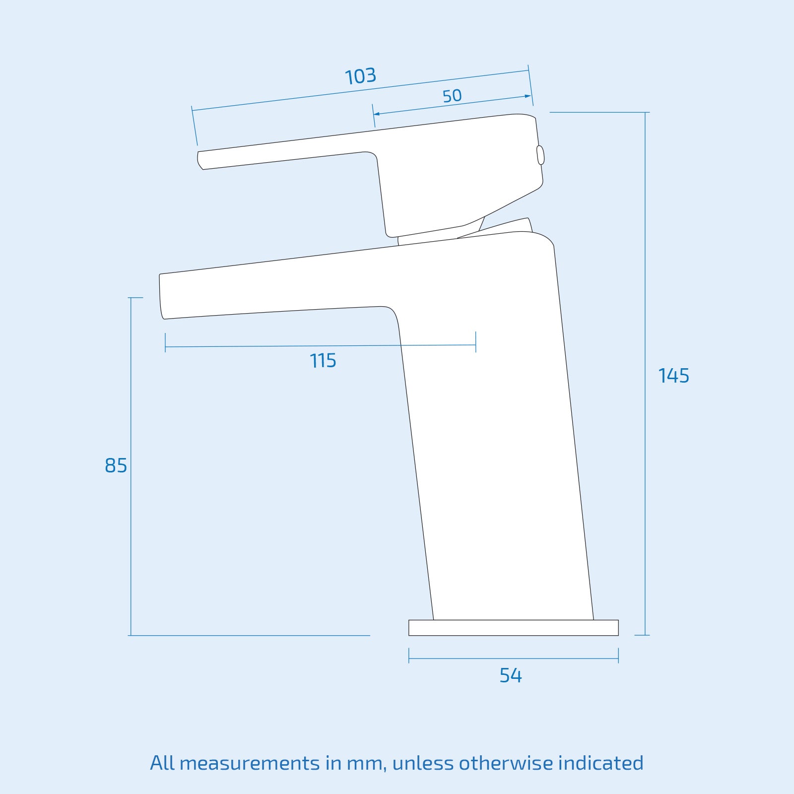 Centa Contemporary Set Of Bathroom Sink Mixer Tap And Bath Shower Mixer Tap + Free Basin Waste