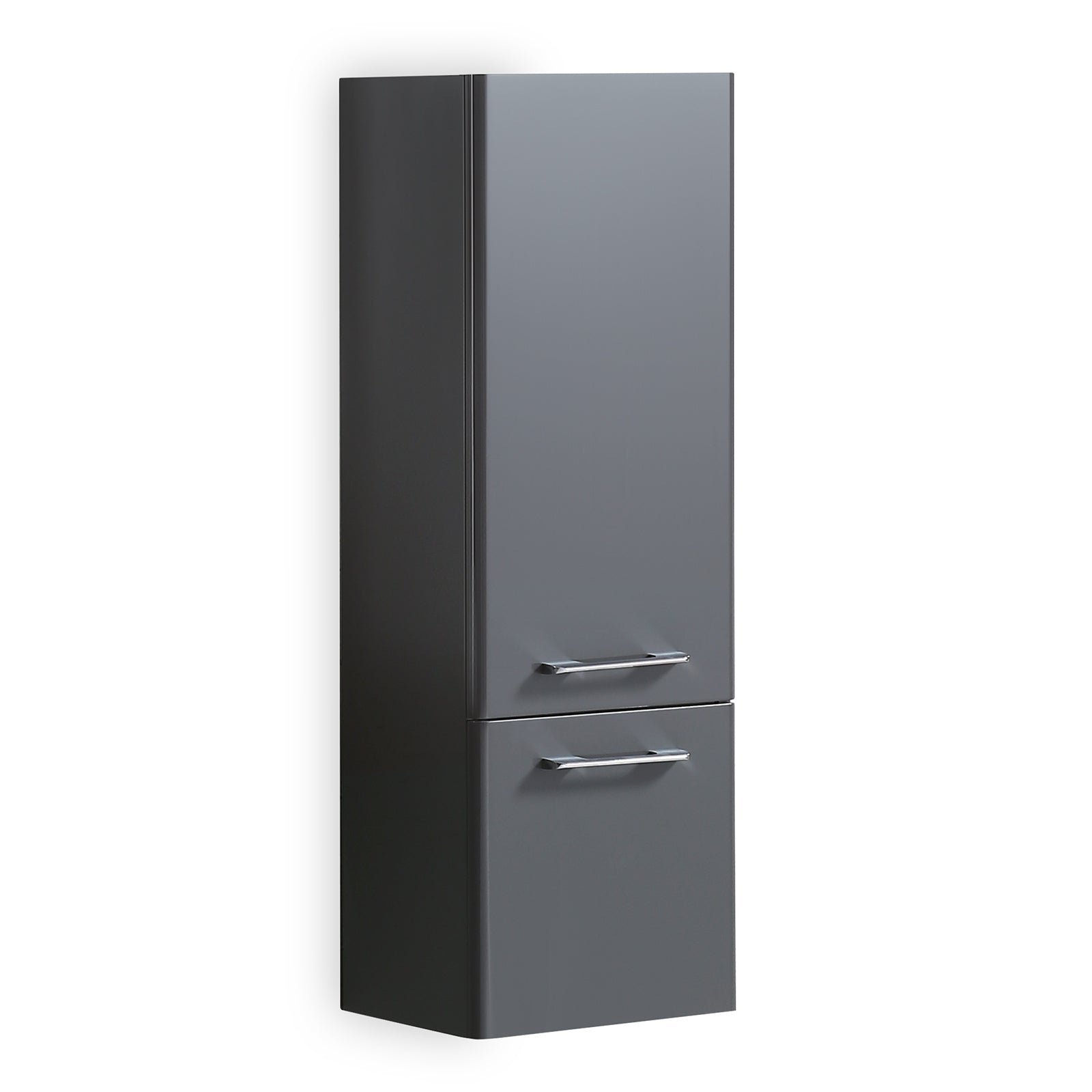 1000mm Wall Hung Storage Cabinet Grey