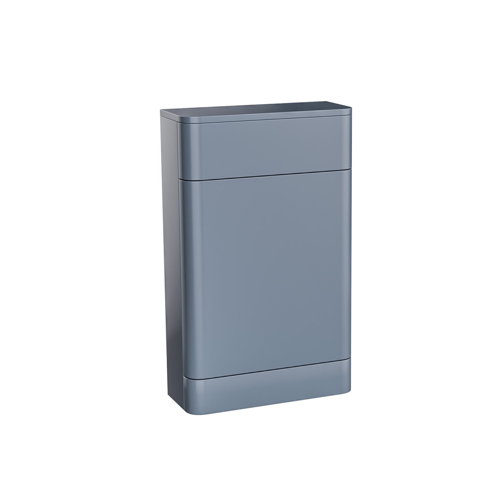 Lex 500mm Back To Wall WC Unit Glossy Grey Flat Pack