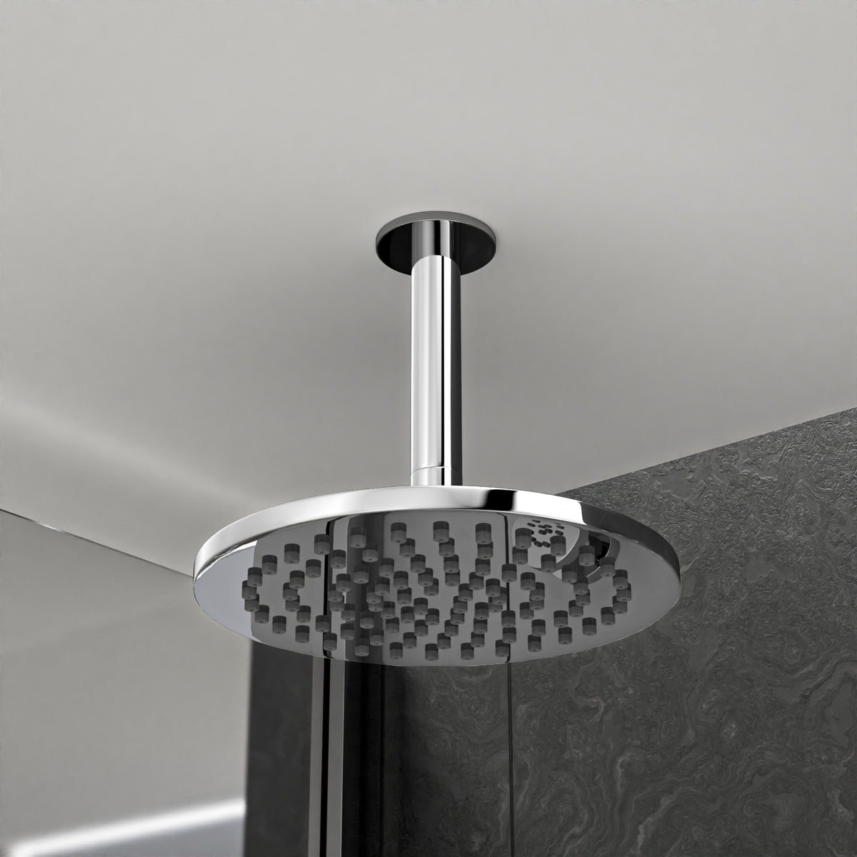 3 Dial 3 Outlet Concealed Thermostatic Shower With Bath Filler & Sprung Waste